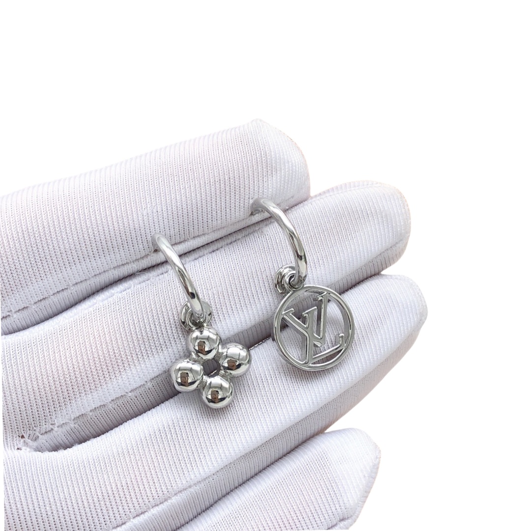 LVE125 VUITTON Metal Blooming Earring - ccjewelryacc