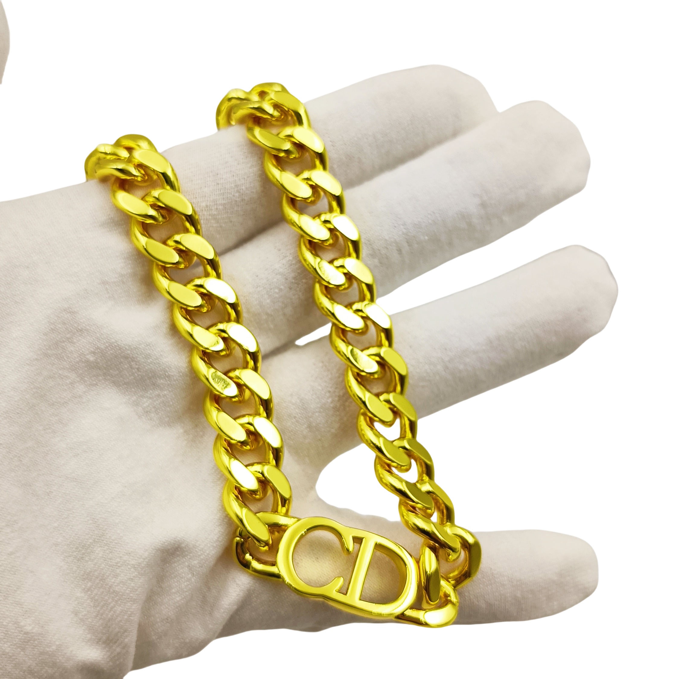 CDN026 CD Choker Necklace - ccjewelryacc