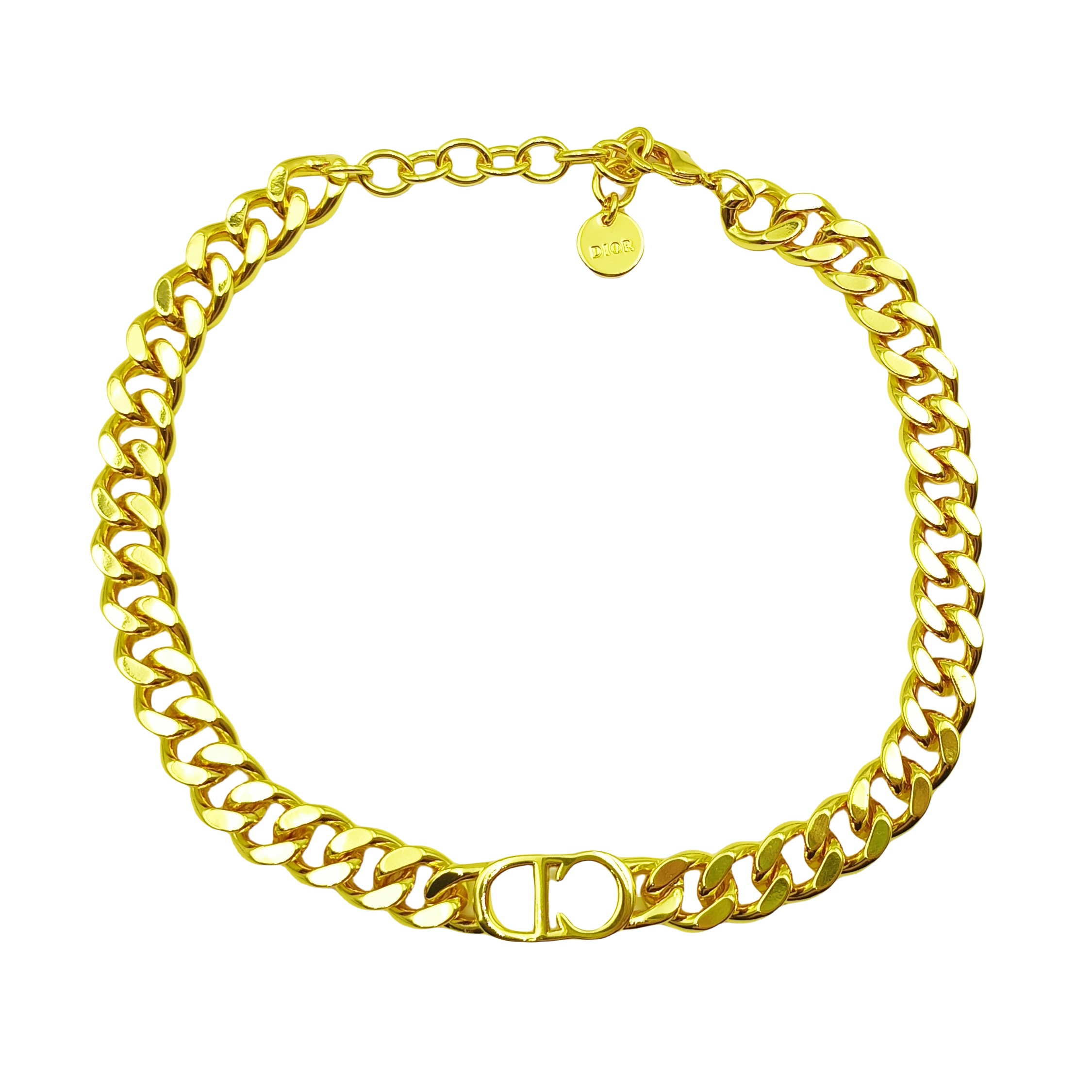 CDN026 CD Choker Necklace - ccjewelryacc