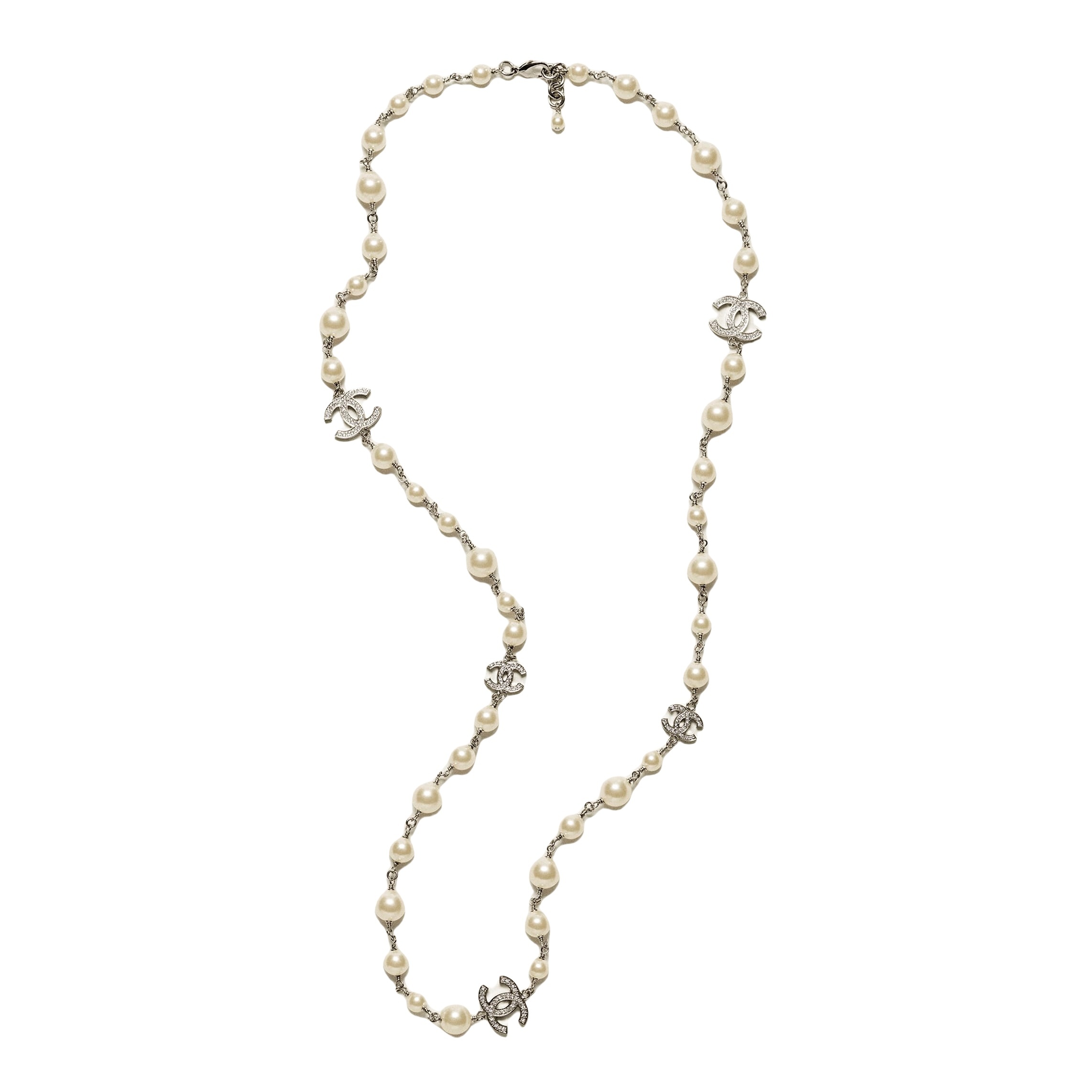 CCL262 CC Long Chain Necklace cc sweater chain - ccjewelryacc