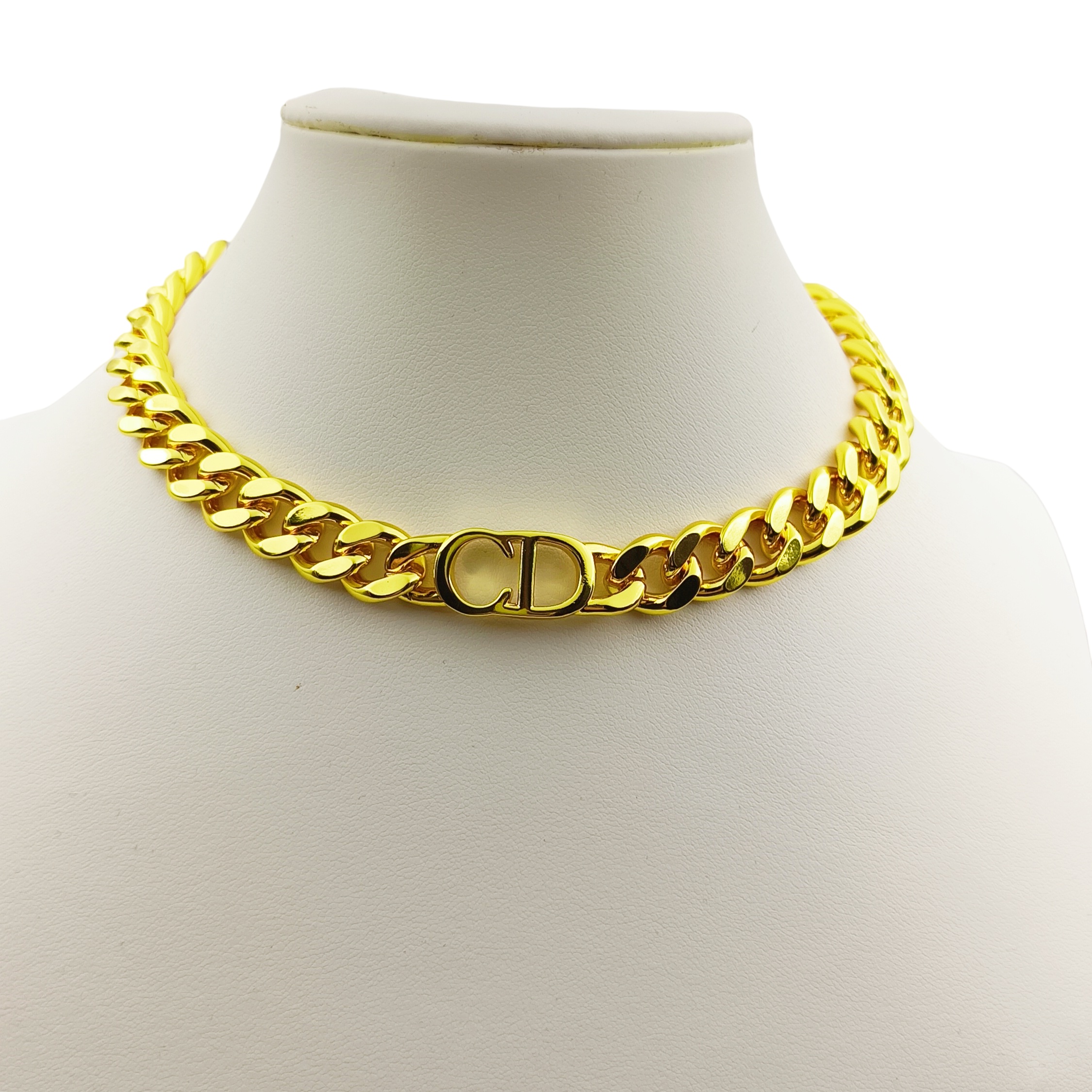 CDN026 CD Choker Necklace - ccjewelryacc