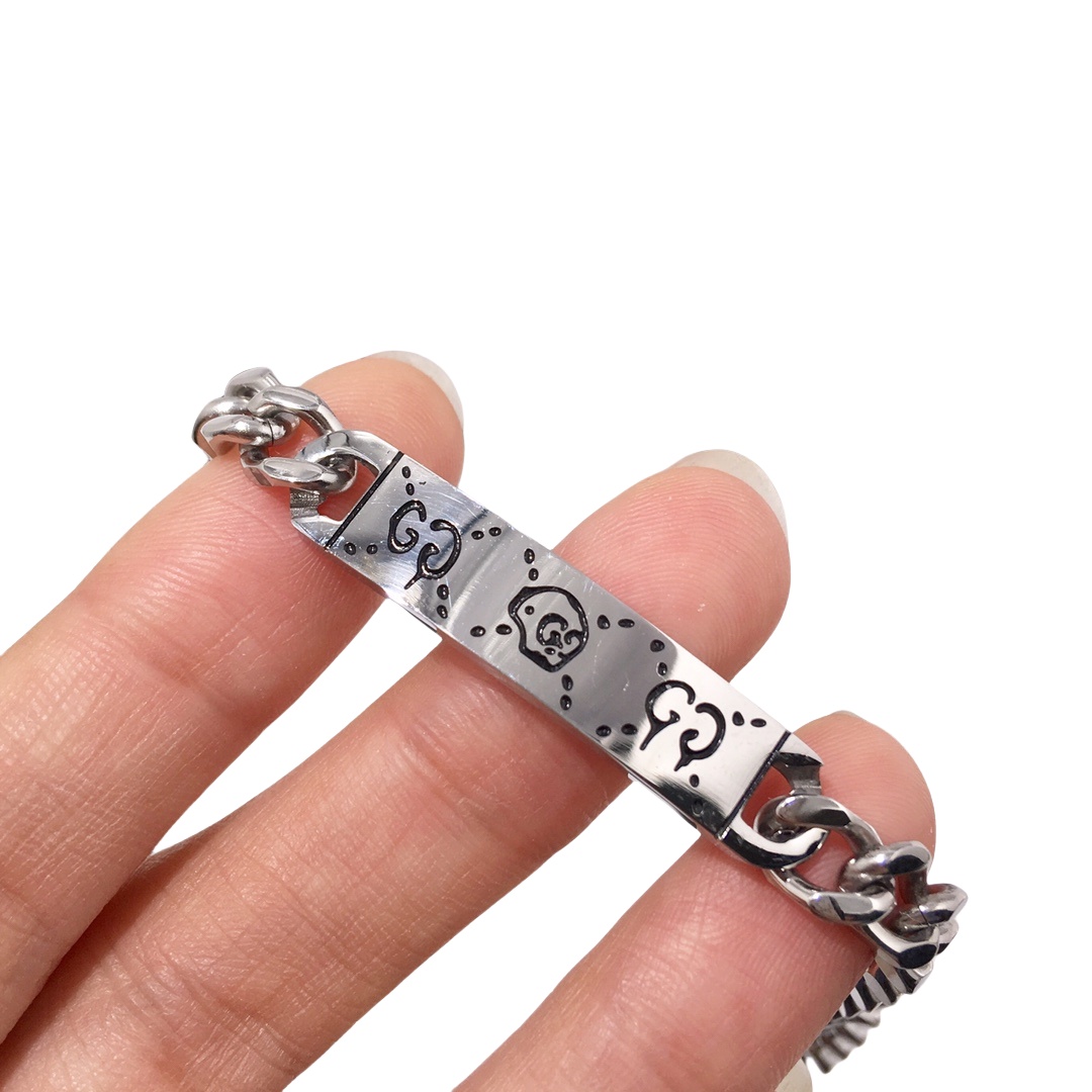 GGS041 GG ghost bracelet for men women - ccjewelryacc