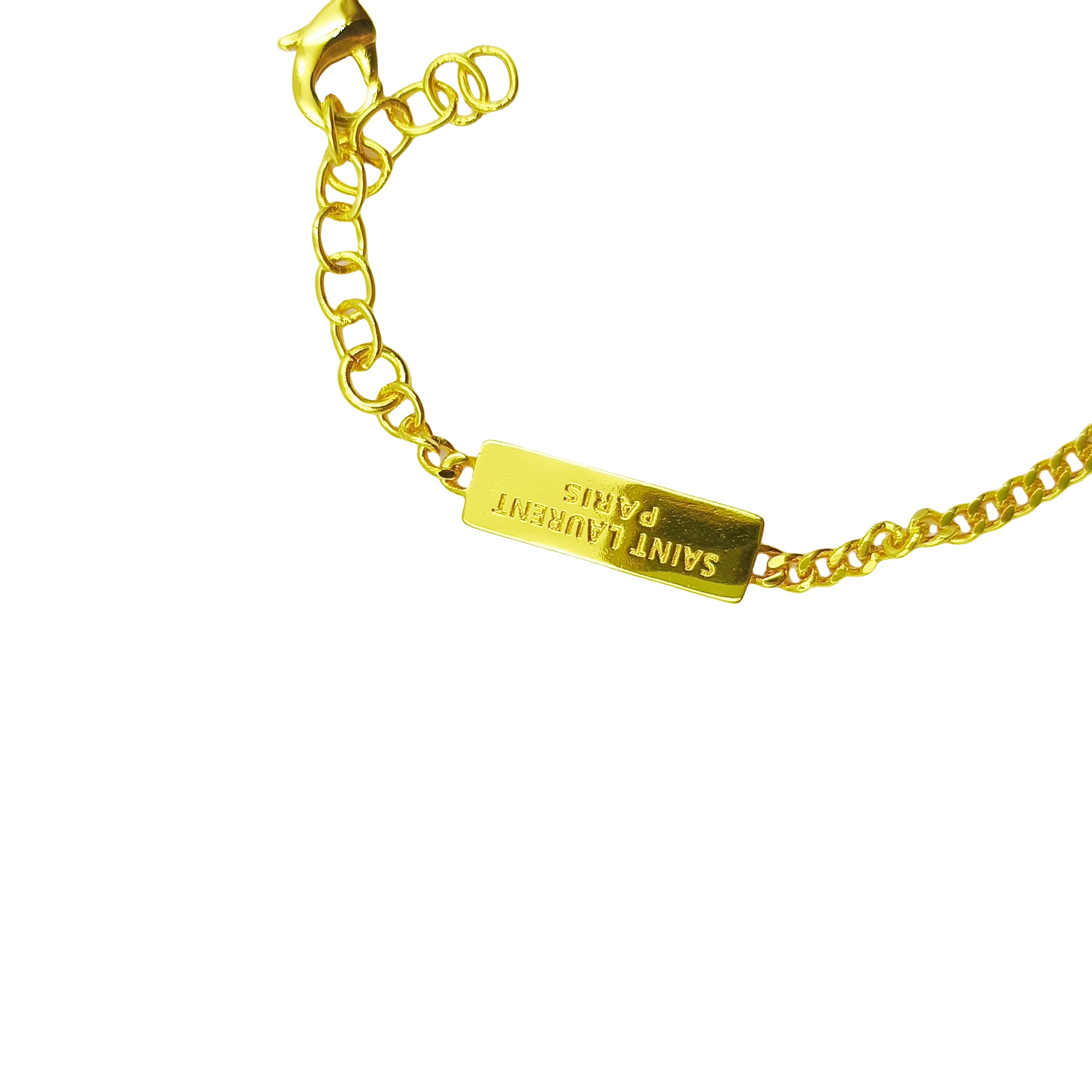 YYS001 CASSANDRE charm bracelet in metal and rhinestone - ccjewelryacc