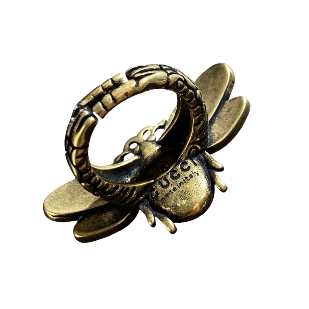GGR024 Vintage retro GG bee ring - ccjewelryacc
