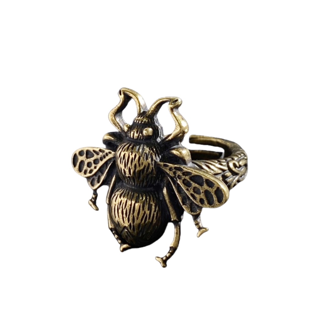 GGR026 GG Metal Bee ring - ccjewelryacc