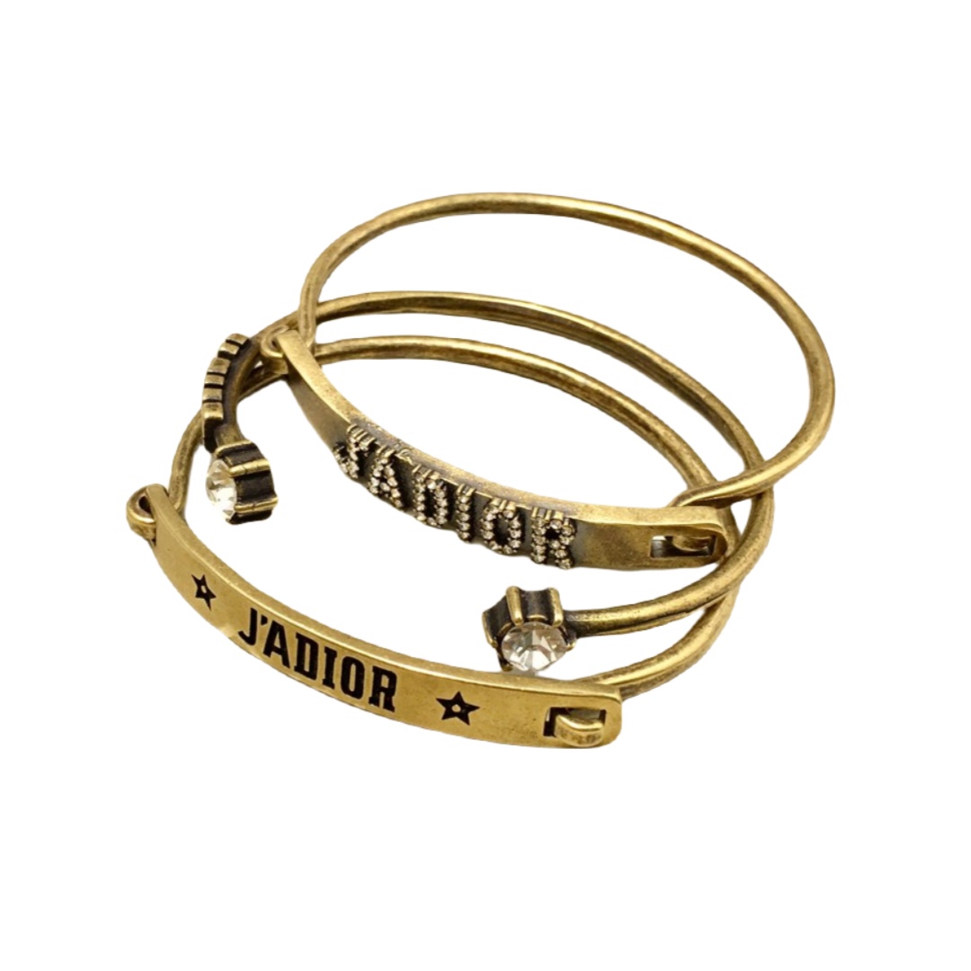 CDS021 CD bracelet 3 piece set - ccjewelryacc