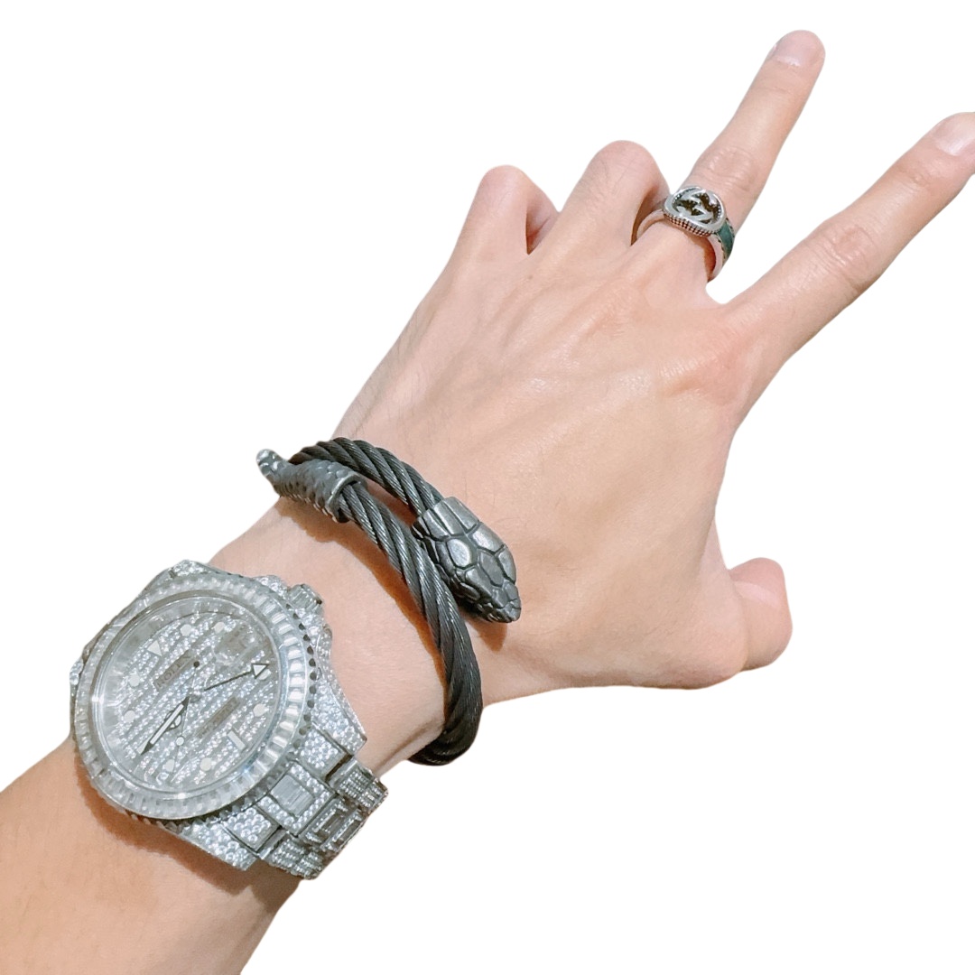 GGS038 GG anger forest snake bracelet for men - ccjewelryacc