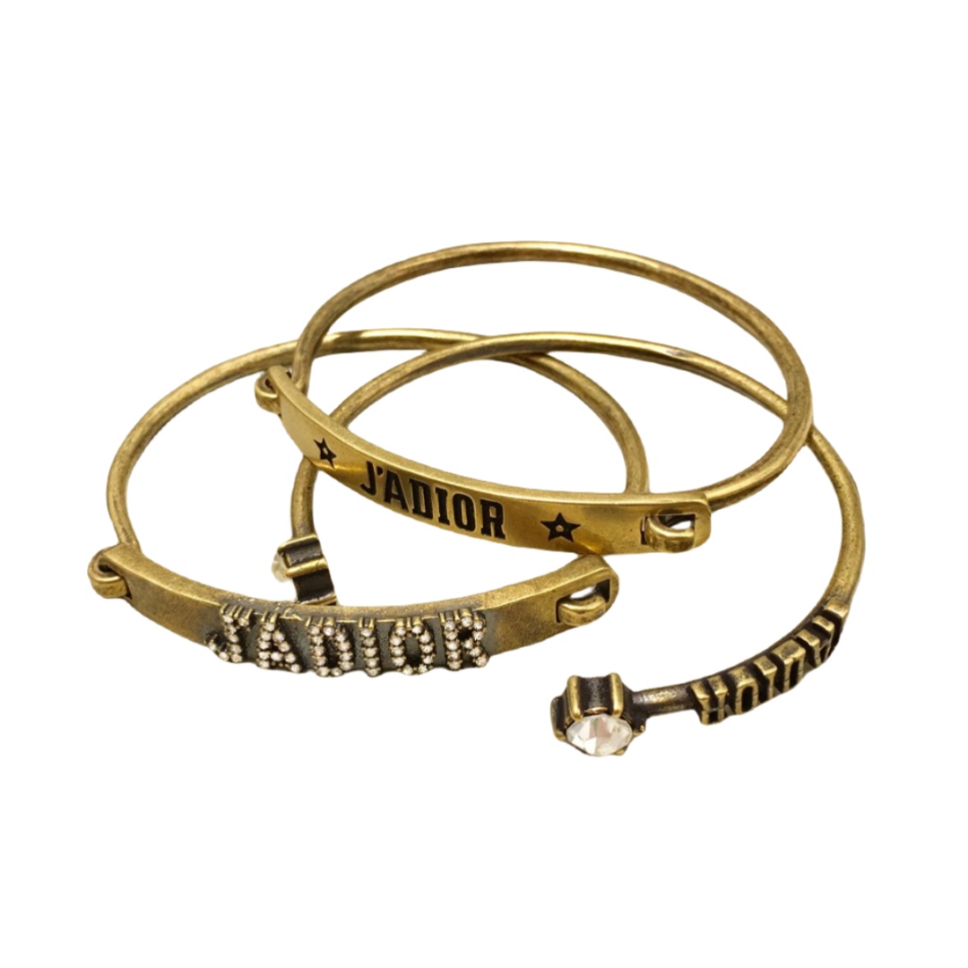 CDS021 CD bracelet 3 piece set - ccjewelryacc