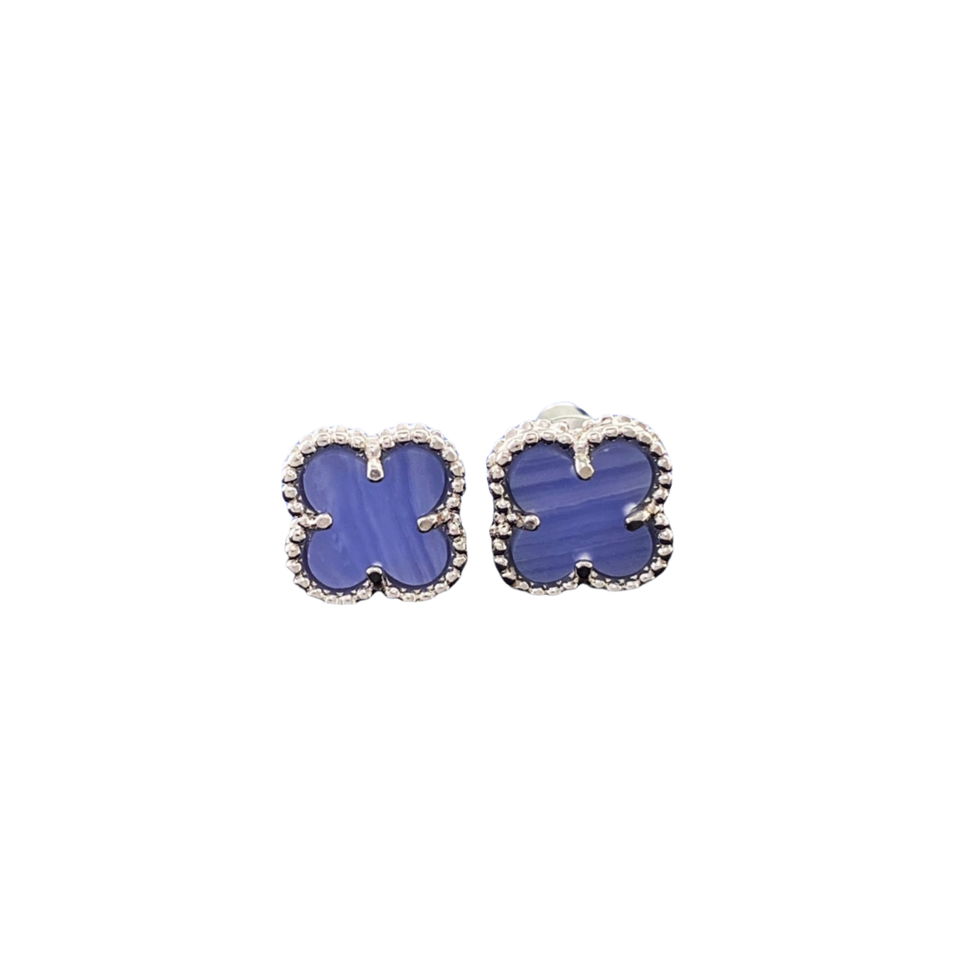 VCE028 Mini VCA sweet alhambra stud earring - ccjewelryacc