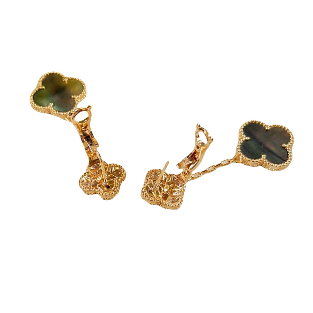 VCE001 VCA 2 motif magic alhambra earring clips - ccjewelryacc