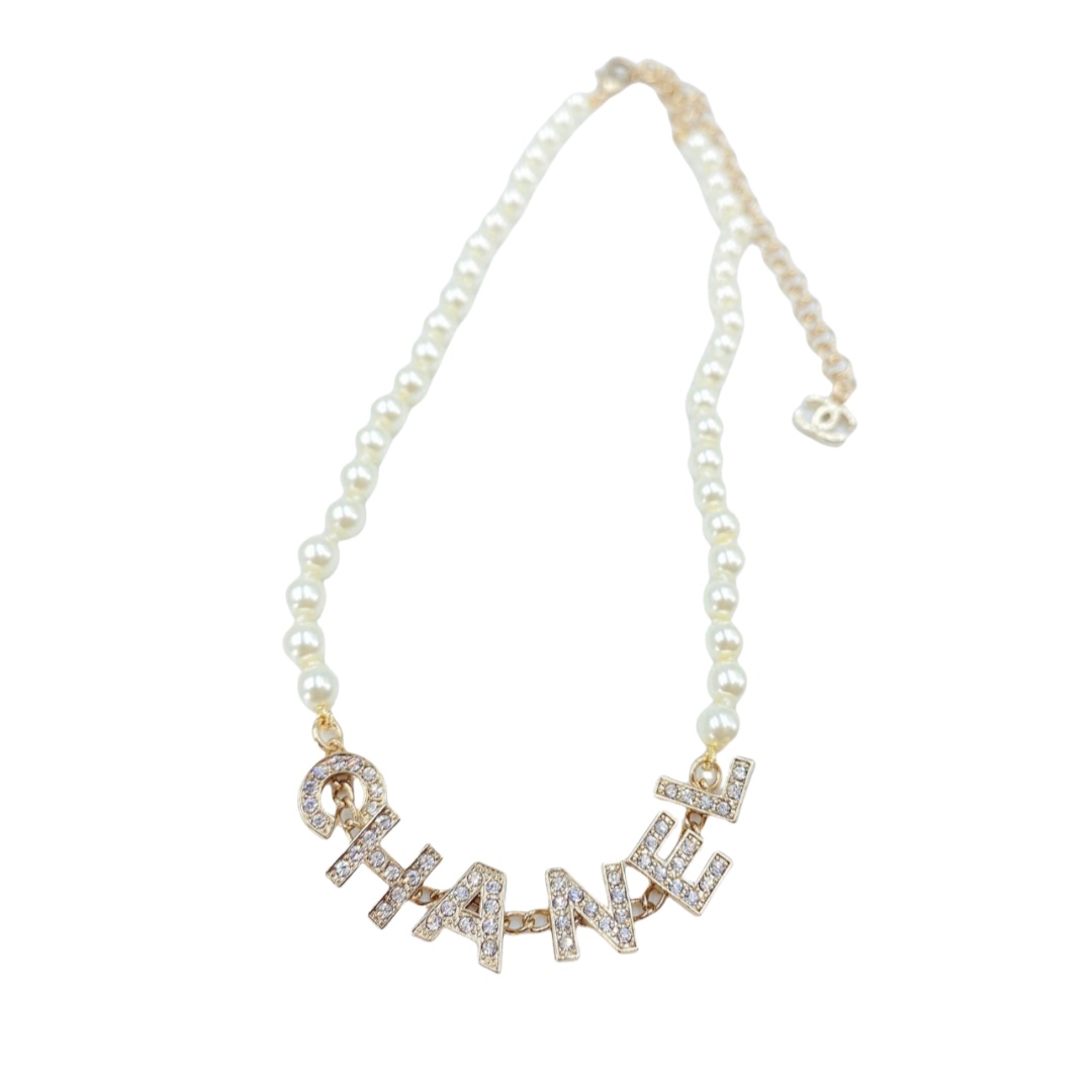 CCN030 CC choker Necklace - ccjewelryacc
