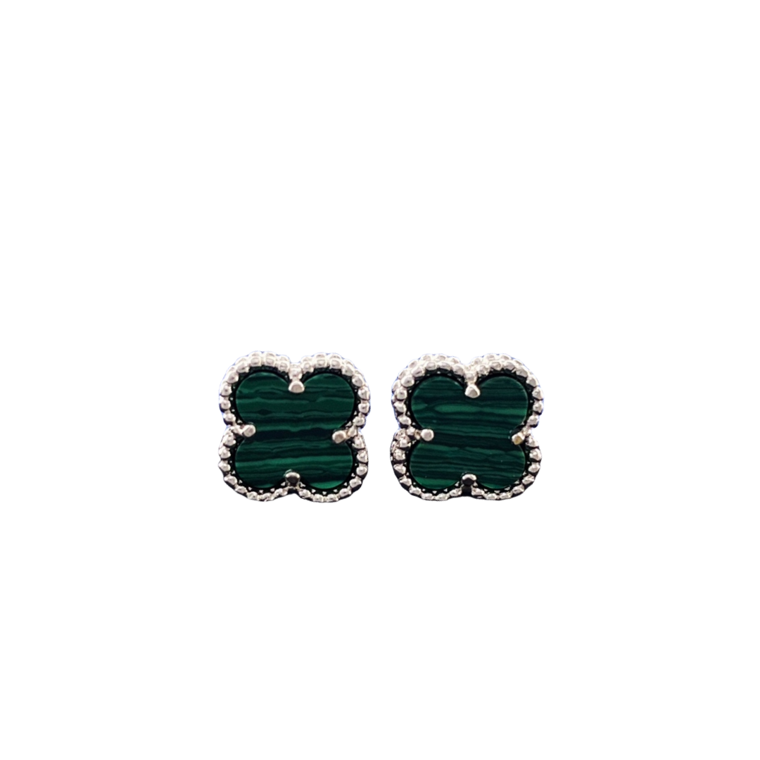 VCE028 Mini VCA sweet alhambra stud earring - ccjewelryacc