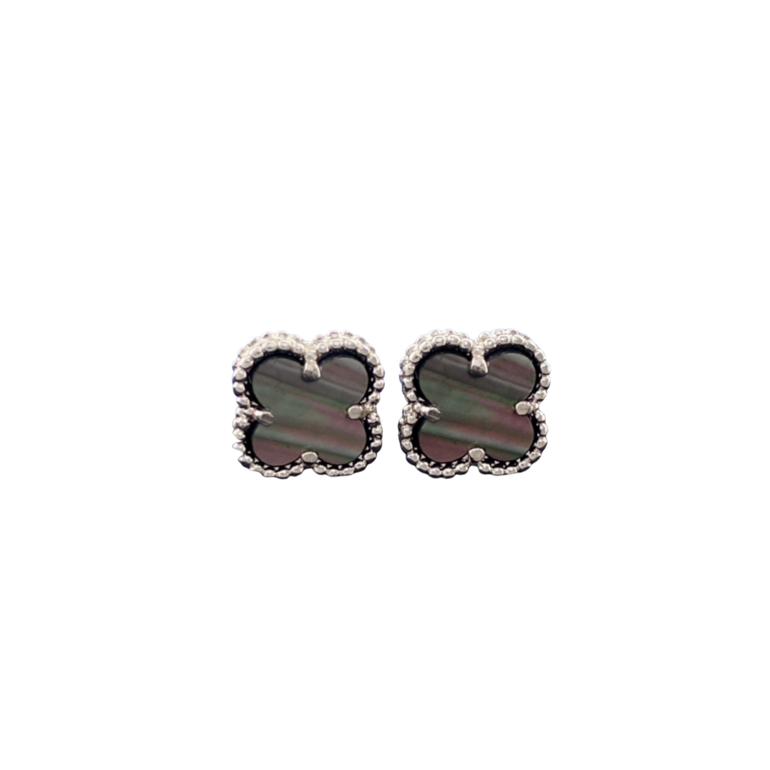 VCE028 Mini VCA sweet alhambra stud earring - ccjewelryacc