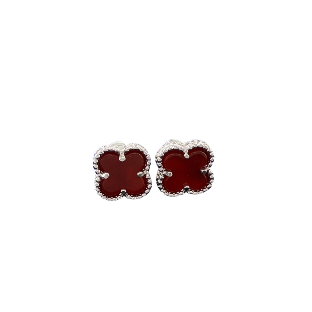 VCE028 Mini VCA sweet alhambra stud earring - ccjewelryacc