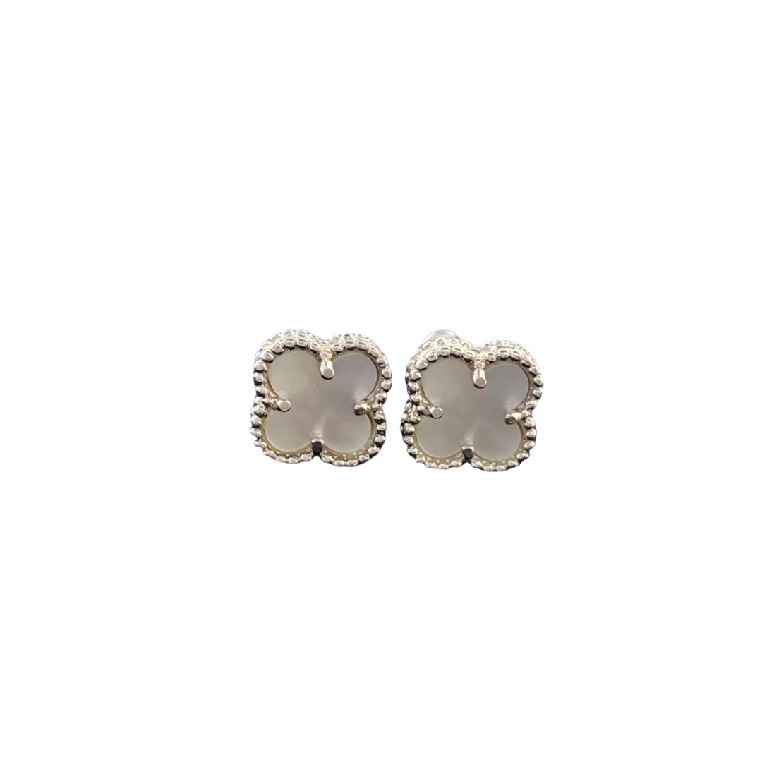 VCE028 Mini VCA sweet alhambra stud earring - ccjewelryacc