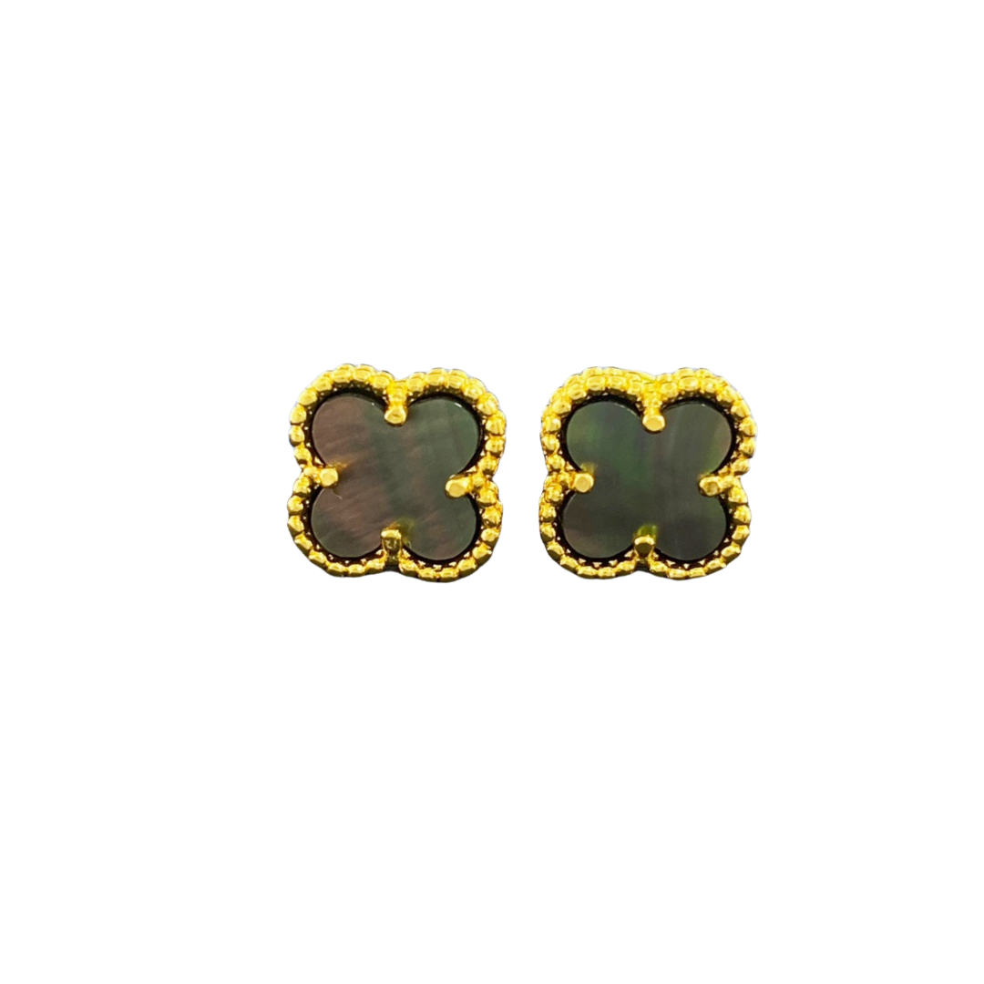 VCE028 Mini VCA sweet alhambra stud earring - ccjewelryacc
