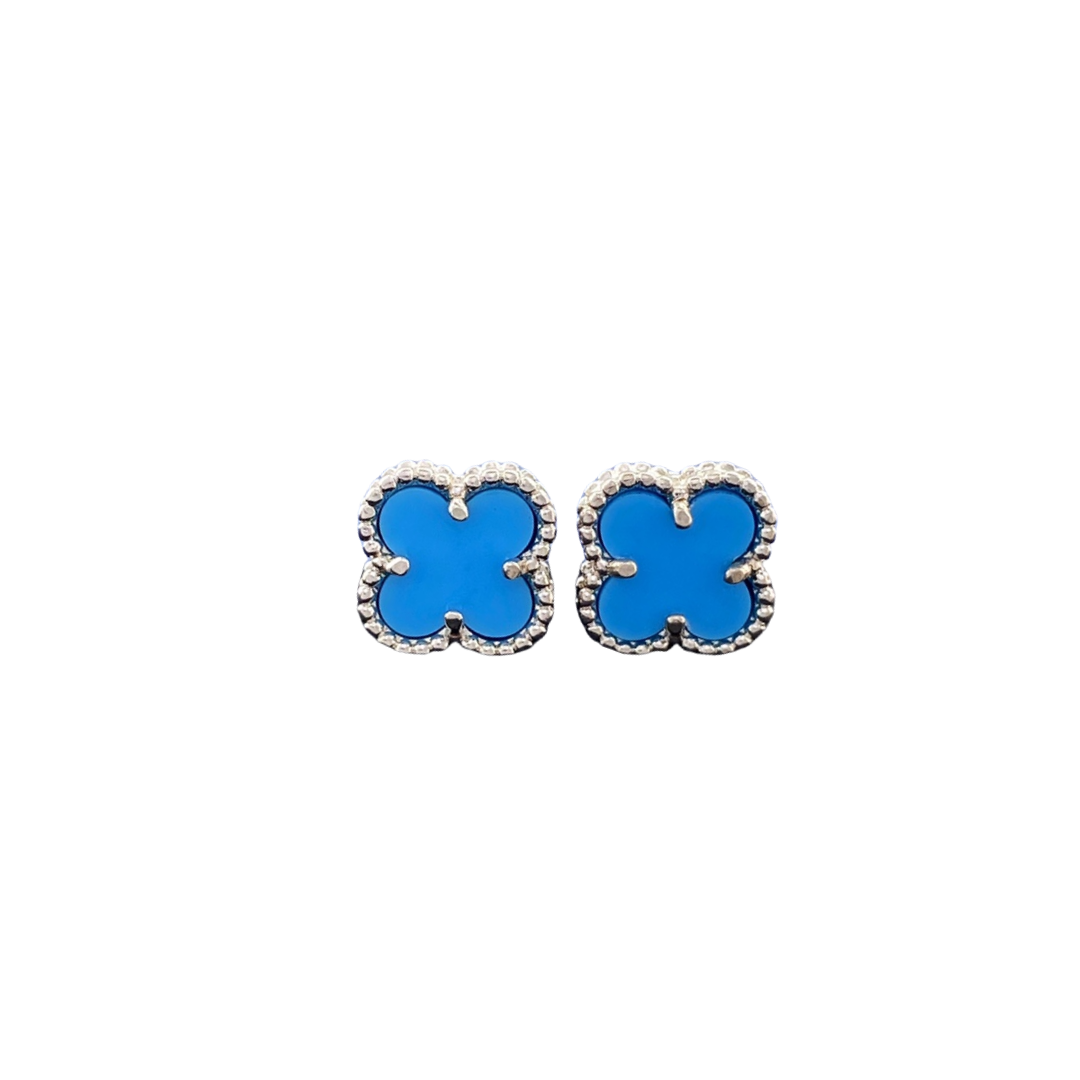 VCE028 Mini VCA sweet alhambra stud earring - ccjewelryacc