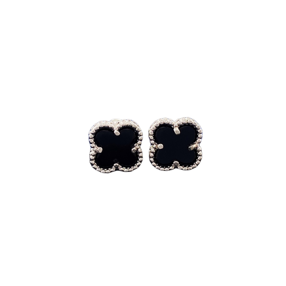 VCE028 Mini VCA sweet alhambra stud earring - ccjewelryacc