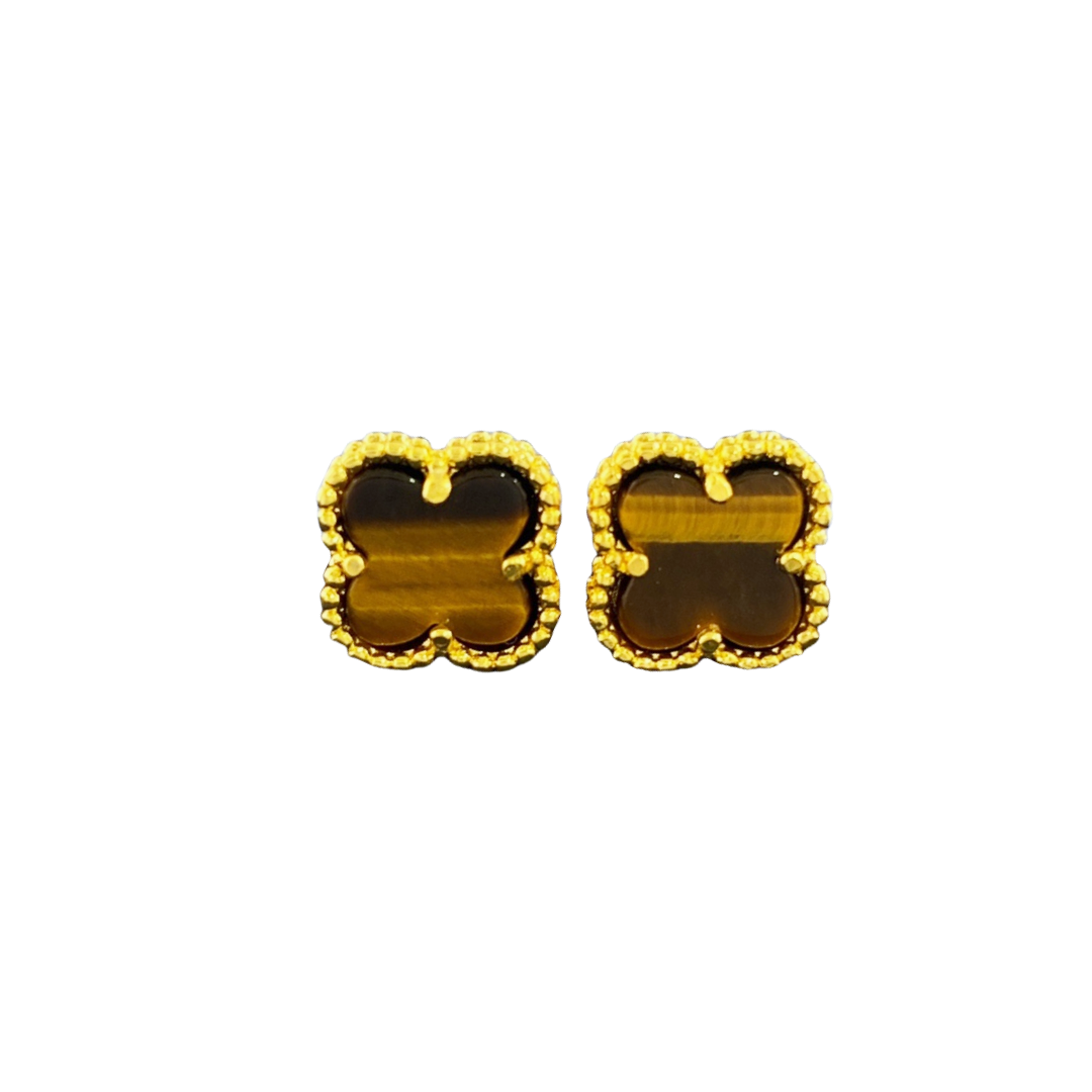 VCE028 Mini VCA sweet alhambra stud earring - ccjewelryacc