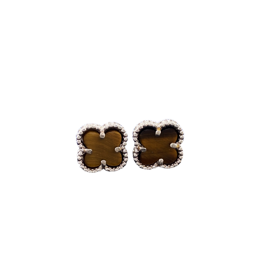 VCE028 Mini VCA sweet alhambra stud earring - ccjewelryacc