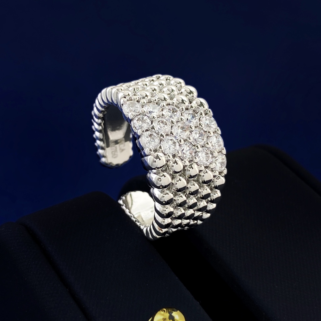 VCR009 VCA Perlee diamonds Ring - ccjewelryacc