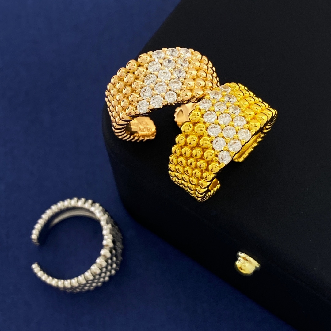 VCR009 VCA Perlee diamonds Ring - ccjewelryacc