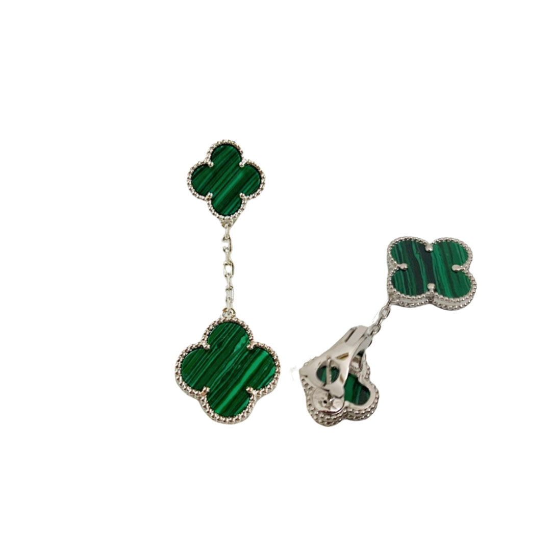 VCE033 VCA 2 Motifs Magic Alhambra earrings clip - ccjewelryacc
