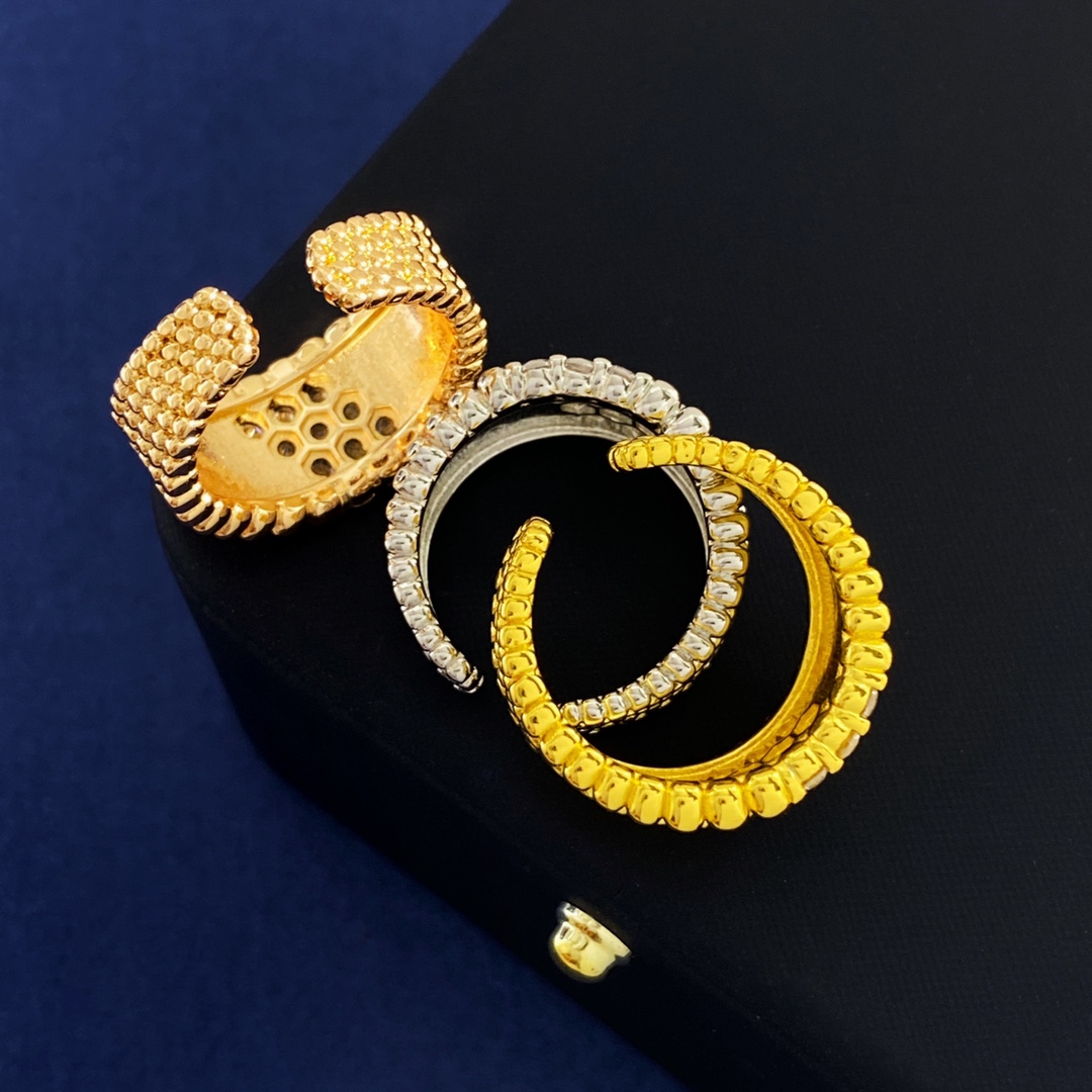 VCR009 VCA Perlee diamonds Ring - ccjewelryacc