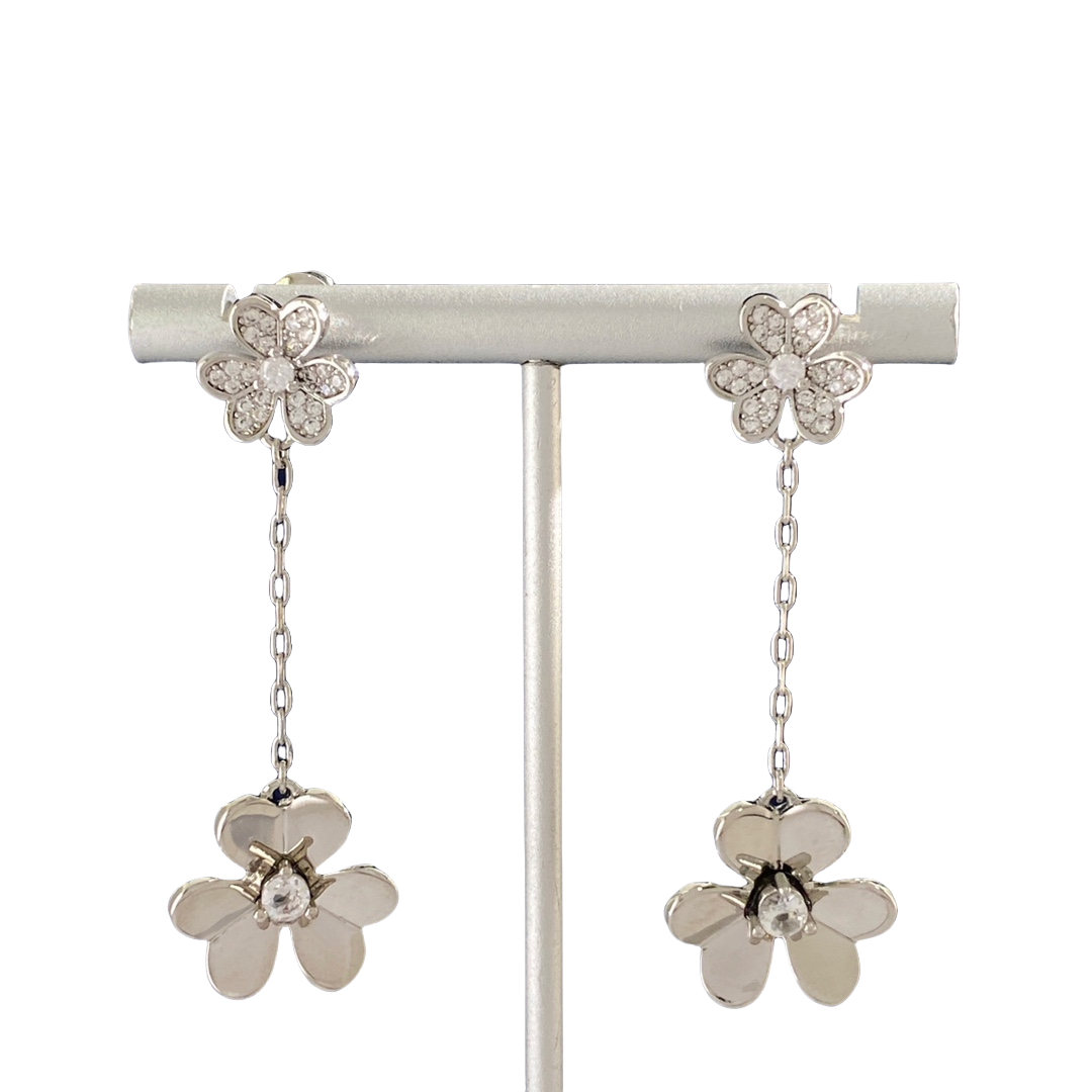 VCE008 VCA Frivole drop Earrings clip 2 motif - ccjewelryacc