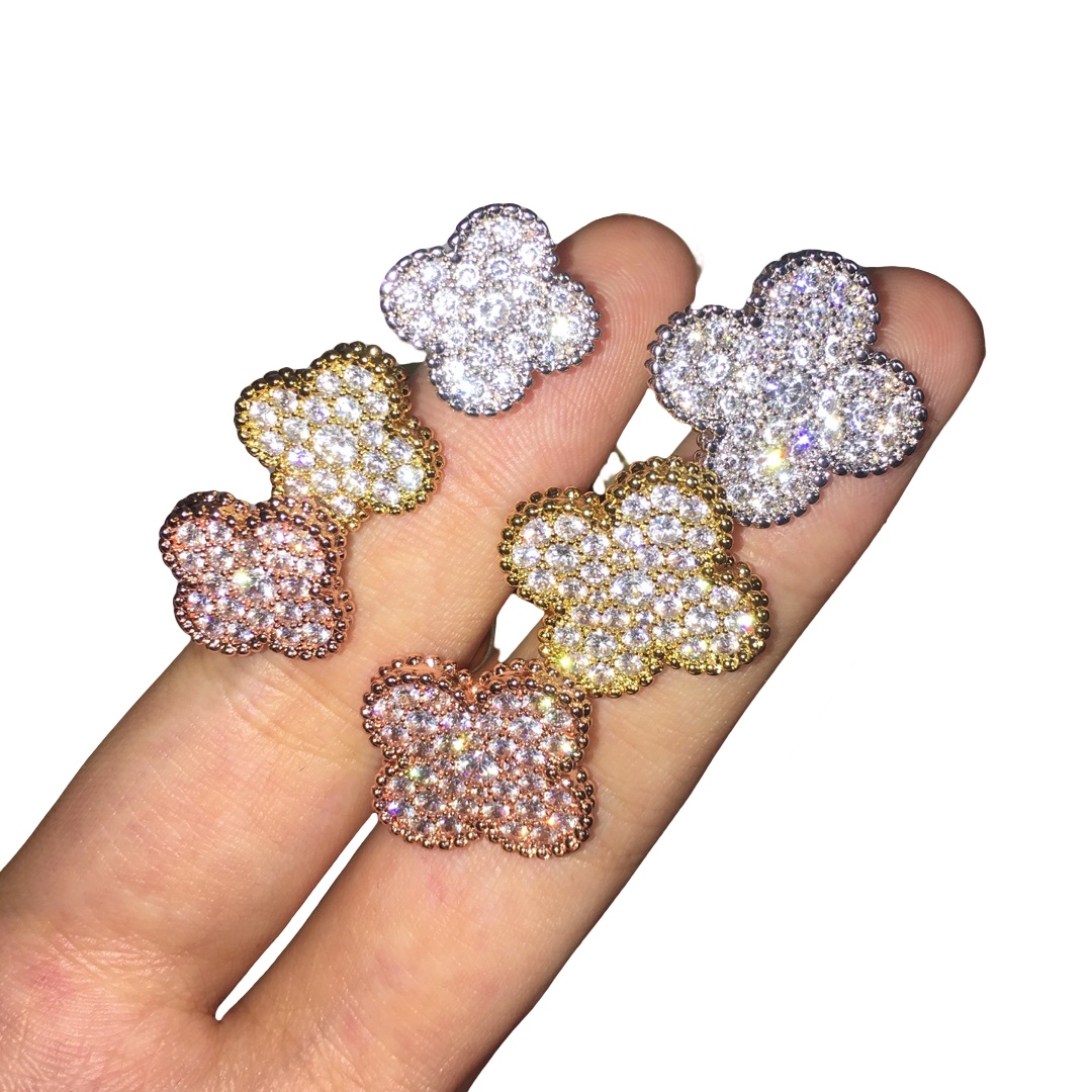 VCR007 VCA Diamond Magic Alhambra Between the Finger ring - ccjewelryacc