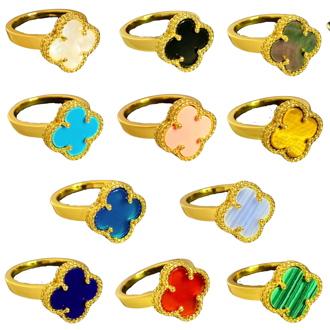 VCR006G VCA vintage alhambra Ring in Gold - ccjewelryacc