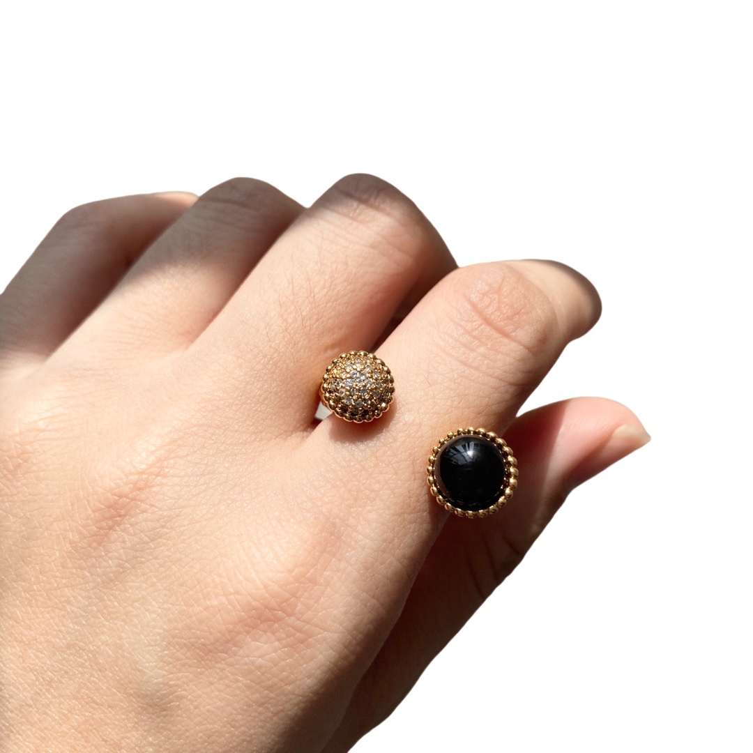 VCR004 van Perlée couleurs Between the Finger ring - ccjewelryacc