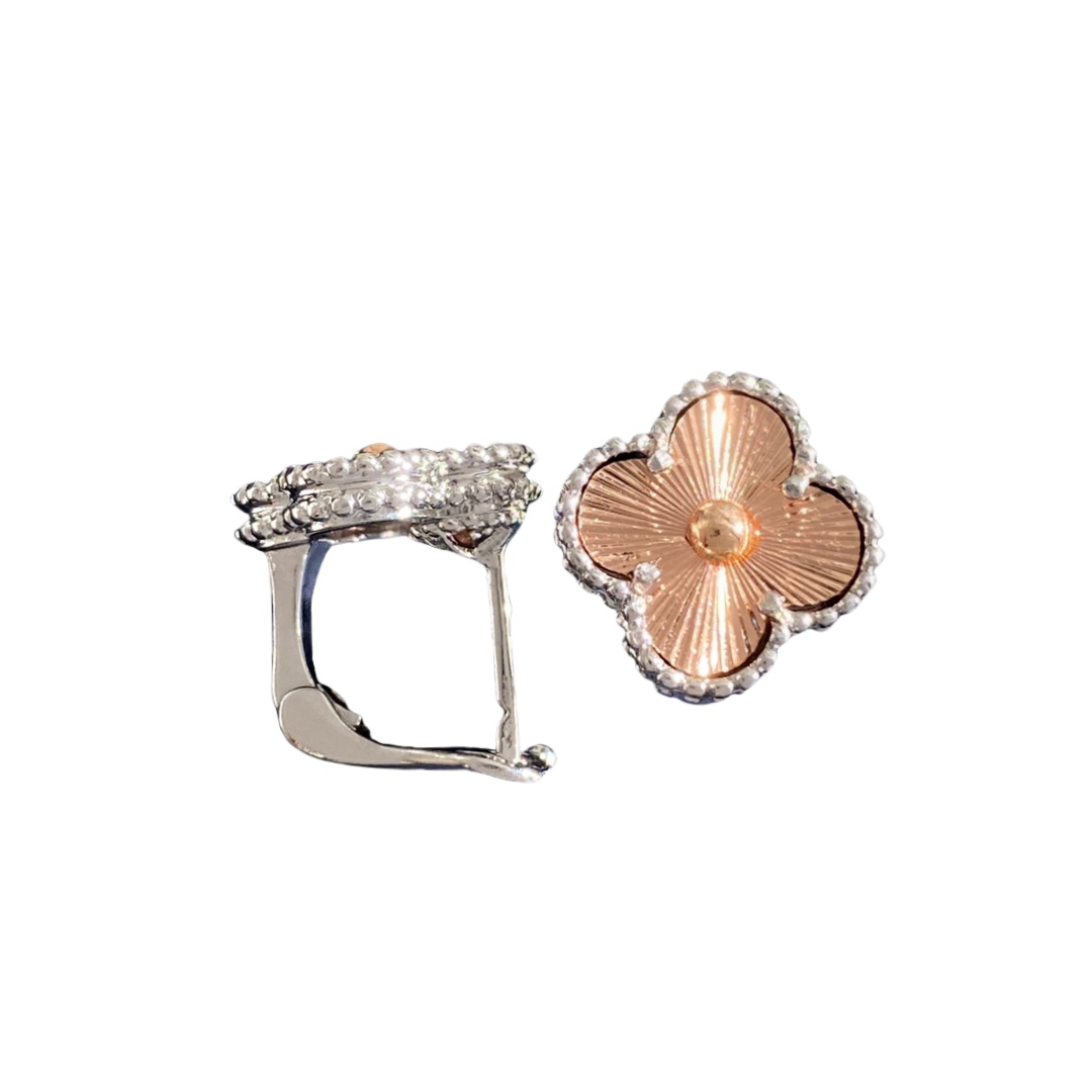 VCE045 VCA Two Tone 2024 Holiday earring - ccjewelryacc