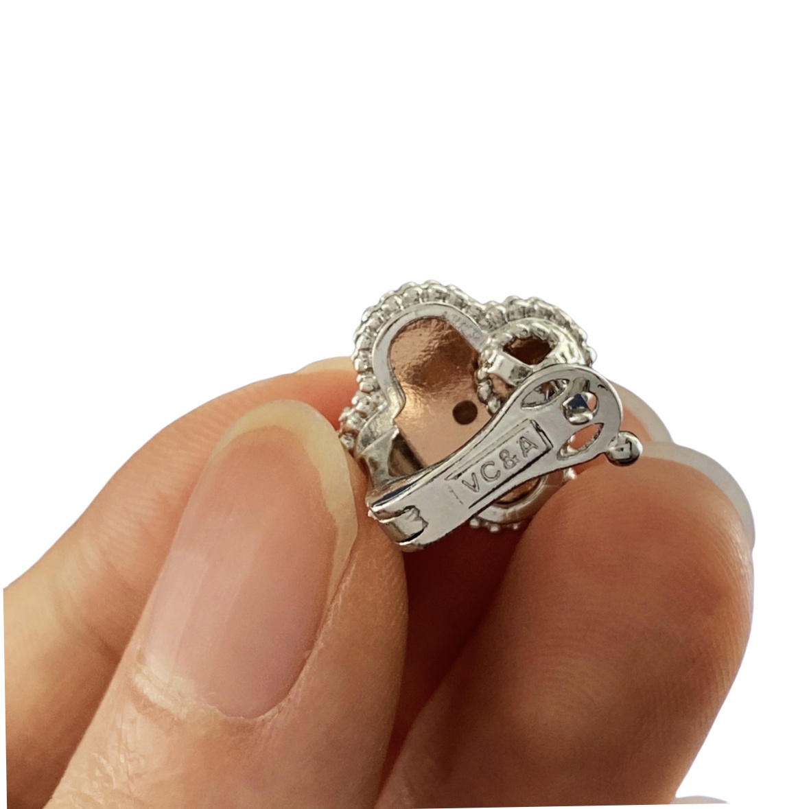 VCE045 VCA Two Tone 2024 Holiday earring - ccjewelryacc