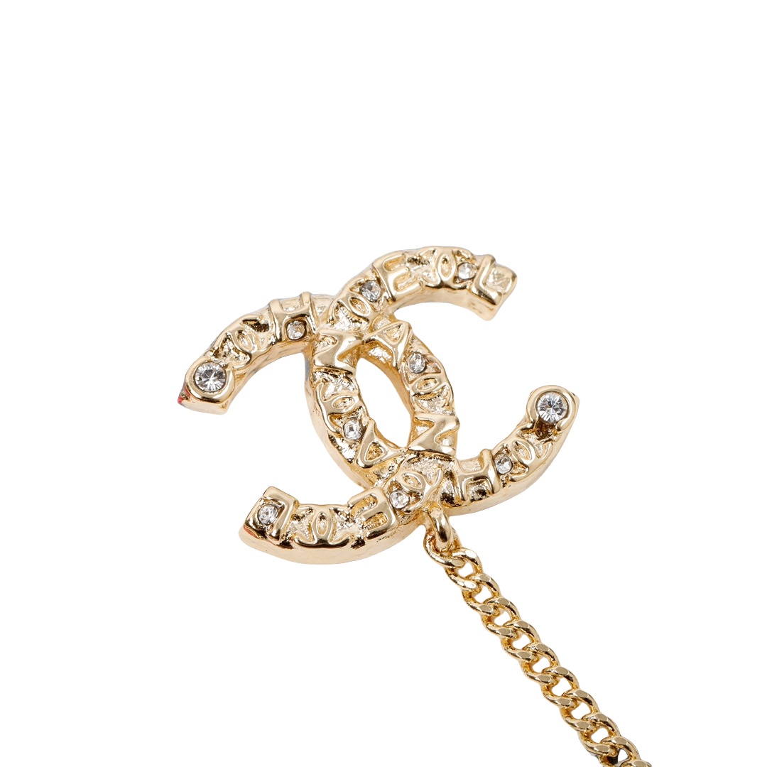 CCE517 Metal Embossed letter single pcs cuff earring and stud earring - ccjewelryacc