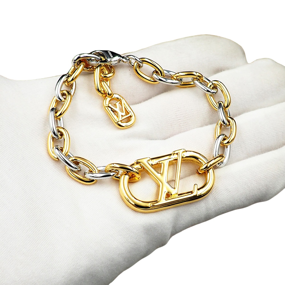 LVS073 M00622 Everyday chain lv bracelet - ccjewelryacc