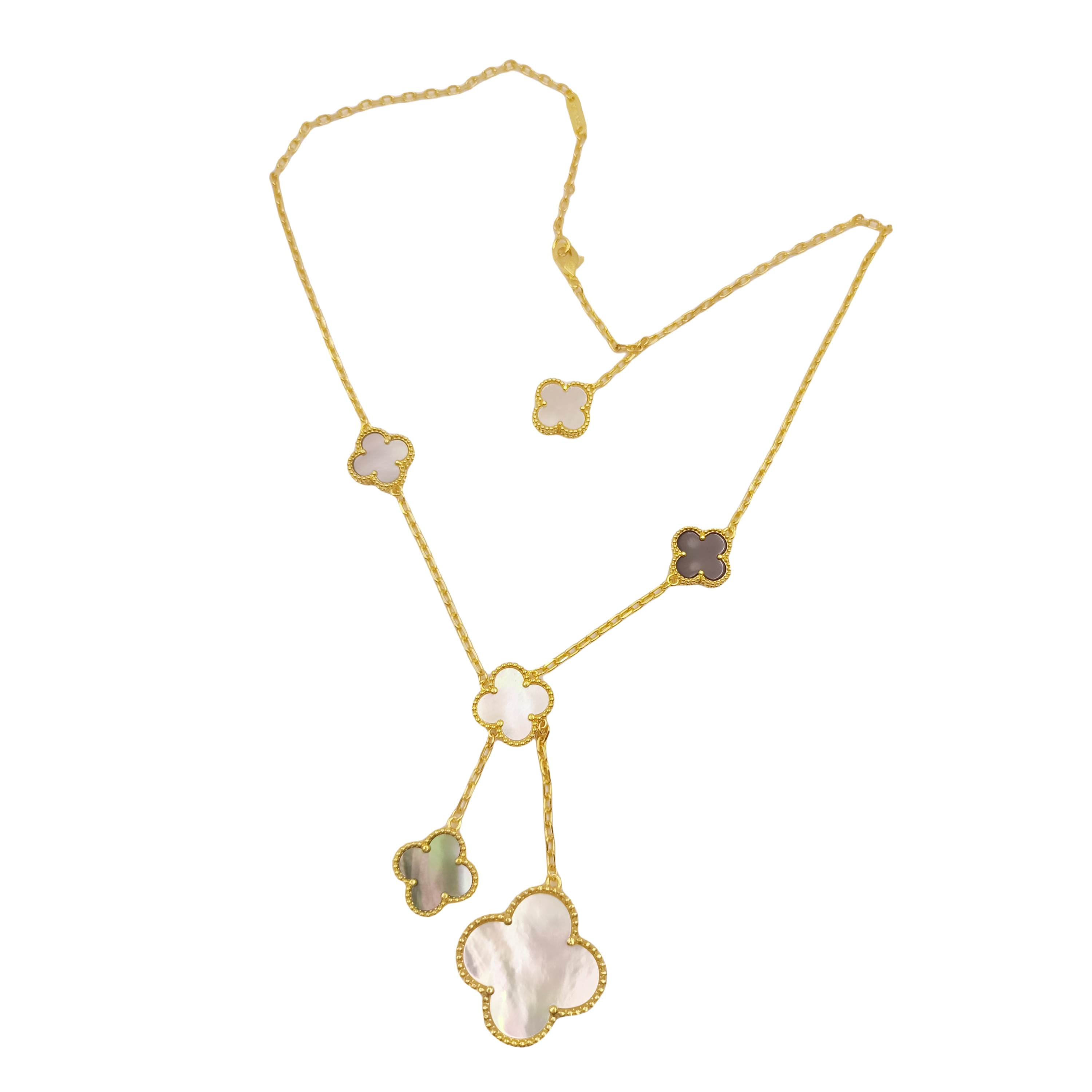 VCN011 Vca 6 motif magic alhambra necklace - ccjewelryacc