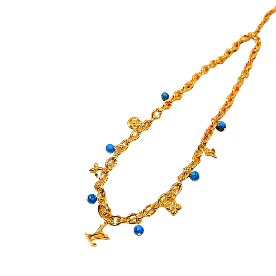 LVN061 My LV Pearl Necklace - ccjewelryacc