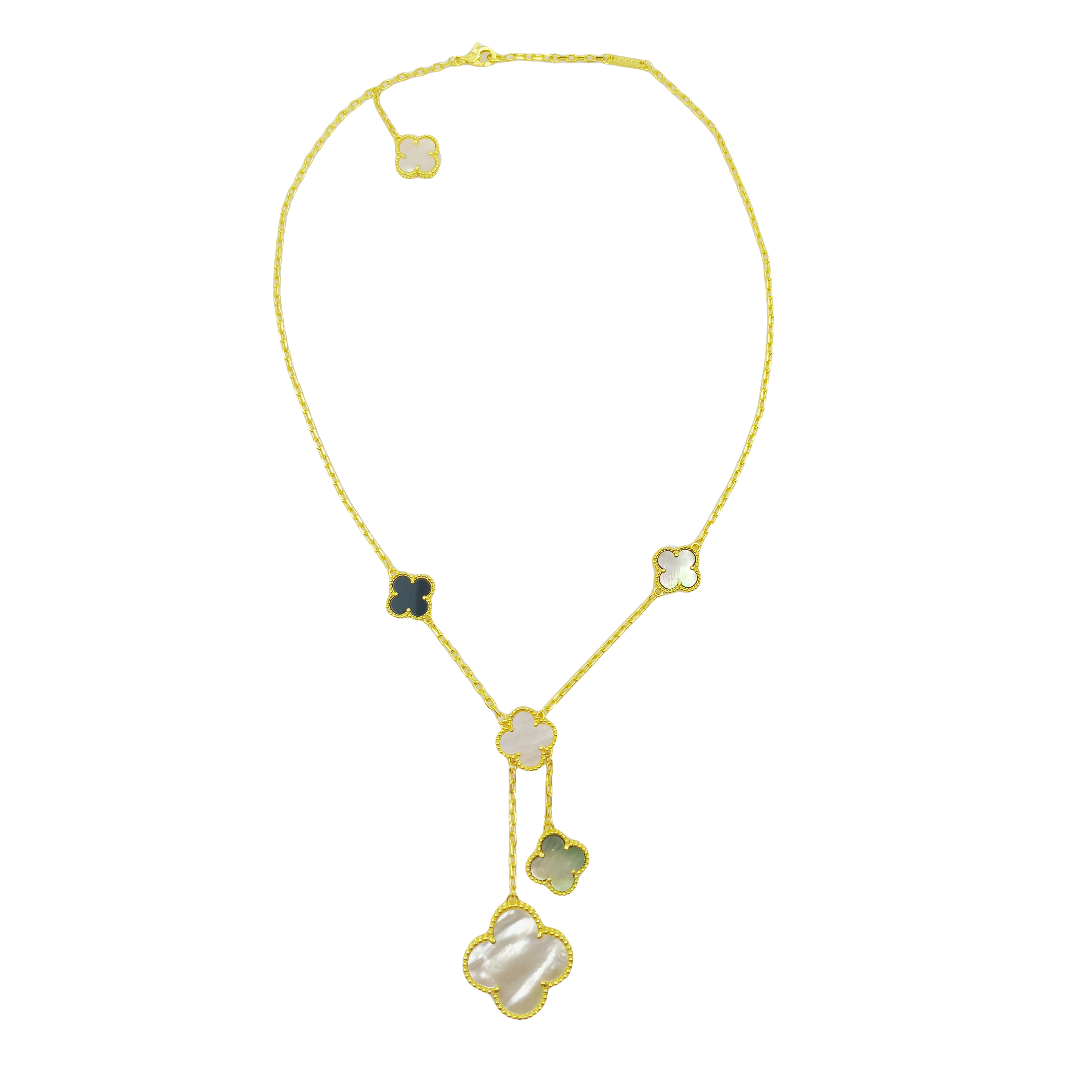 VCN011 Vca 6 motif magic alhambra necklace - ccjewelryacc