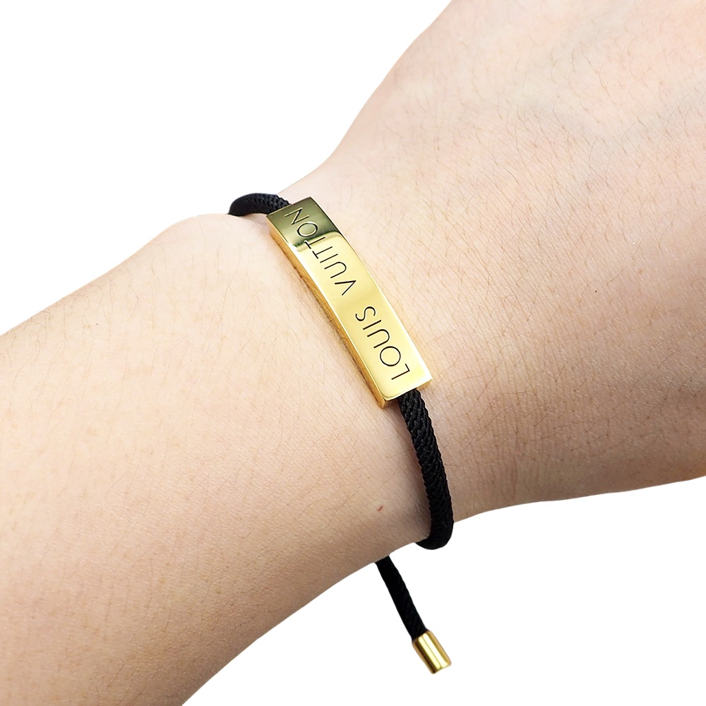 LVS075 String LV Space bracelet For men women - ccjewelryacc
