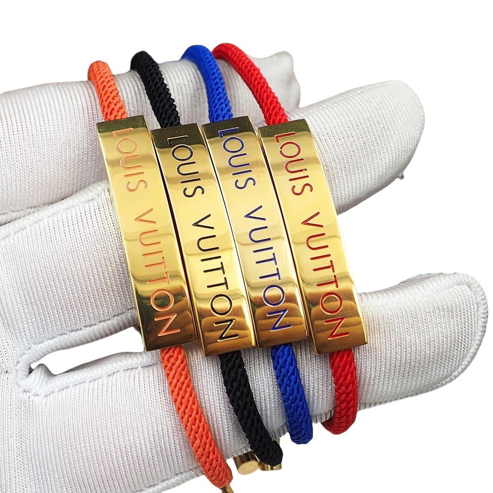 LVS075 String LV Space bracelet For men women - ccjewelryacc