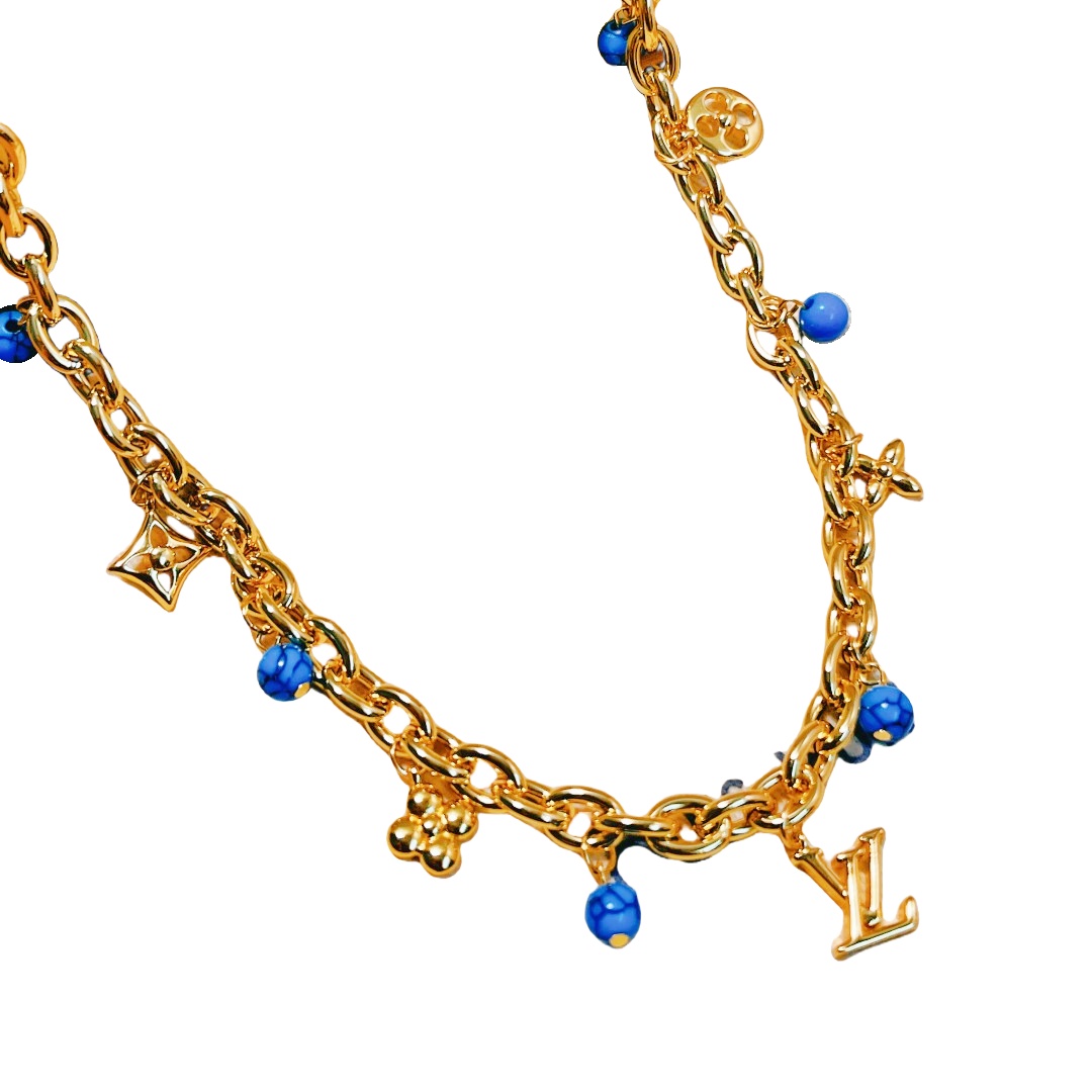 LVN061 My LV Pearl Necklace - ccjewelryacc