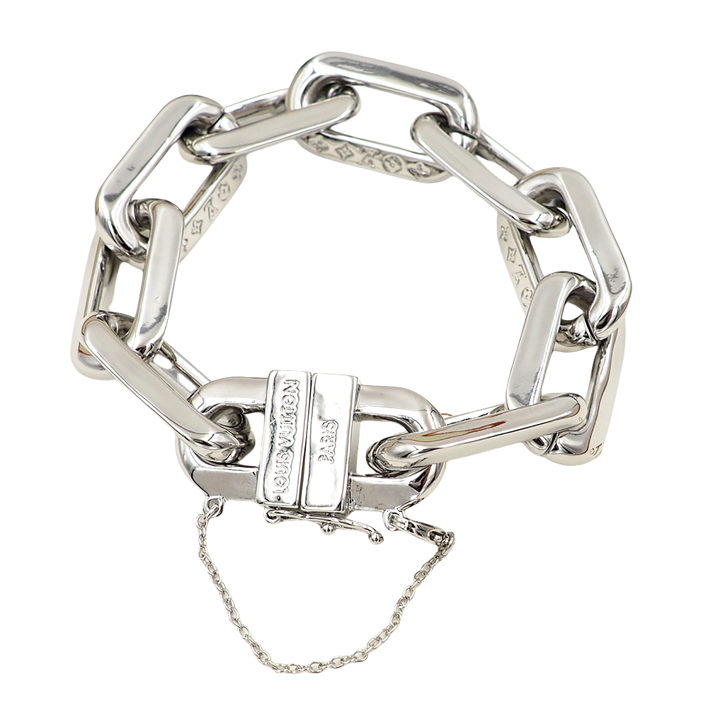 LVS072 MP3008 LV Edge MM Bracelet Gold for men women - ccfashionjewelry
