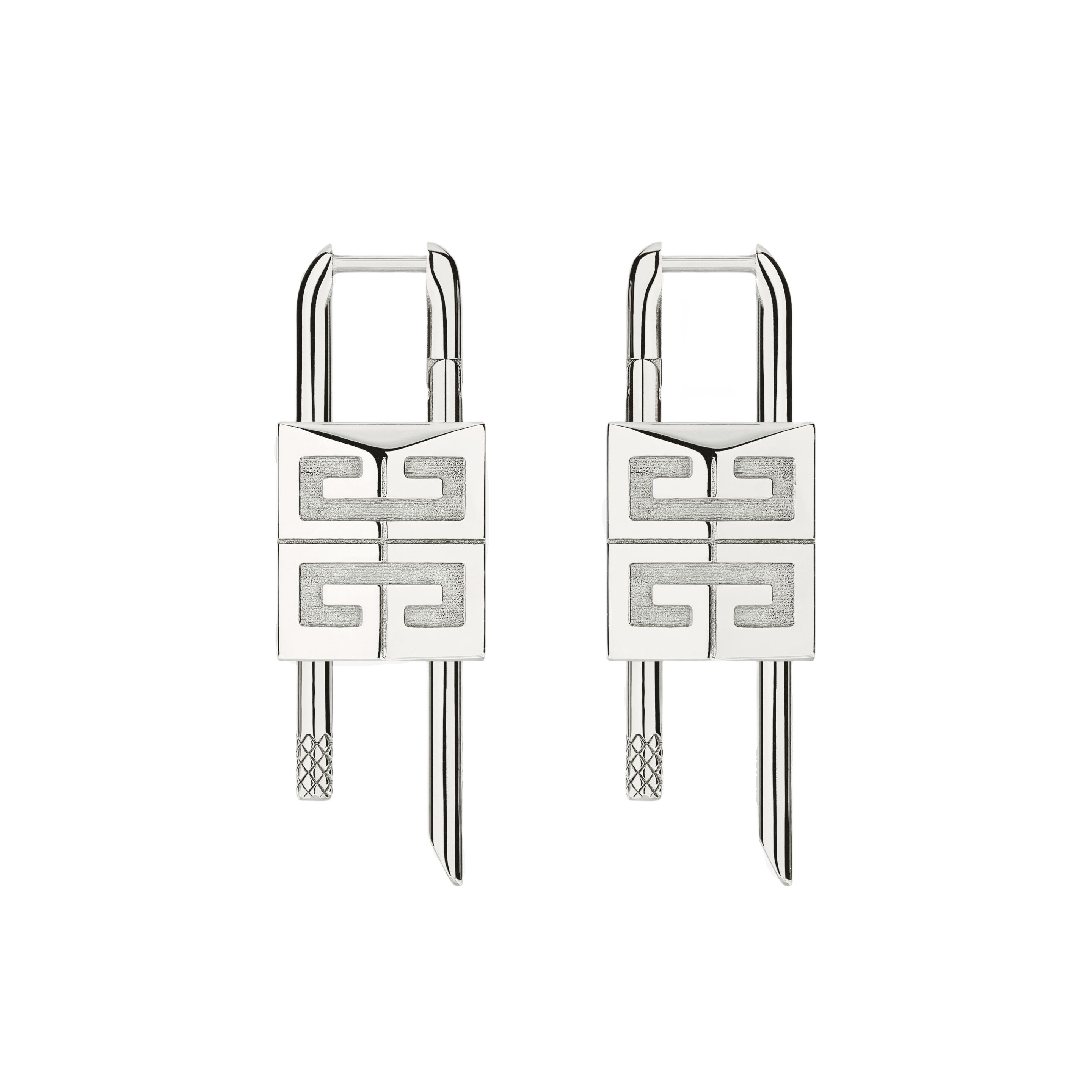 GVE001 Lock earrings in metal - ccjewelryacc