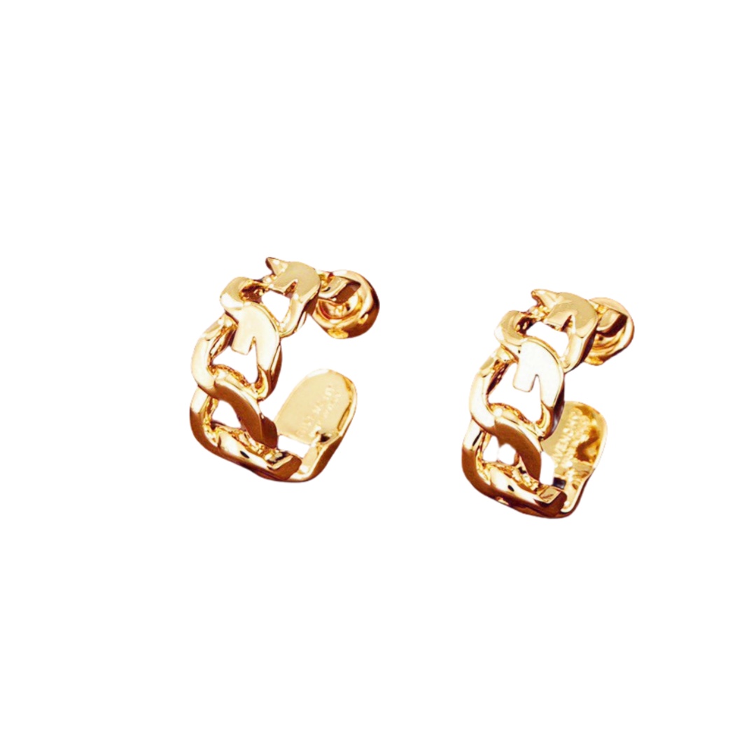 GVE006 G chain hook earring - ccjewelryacc