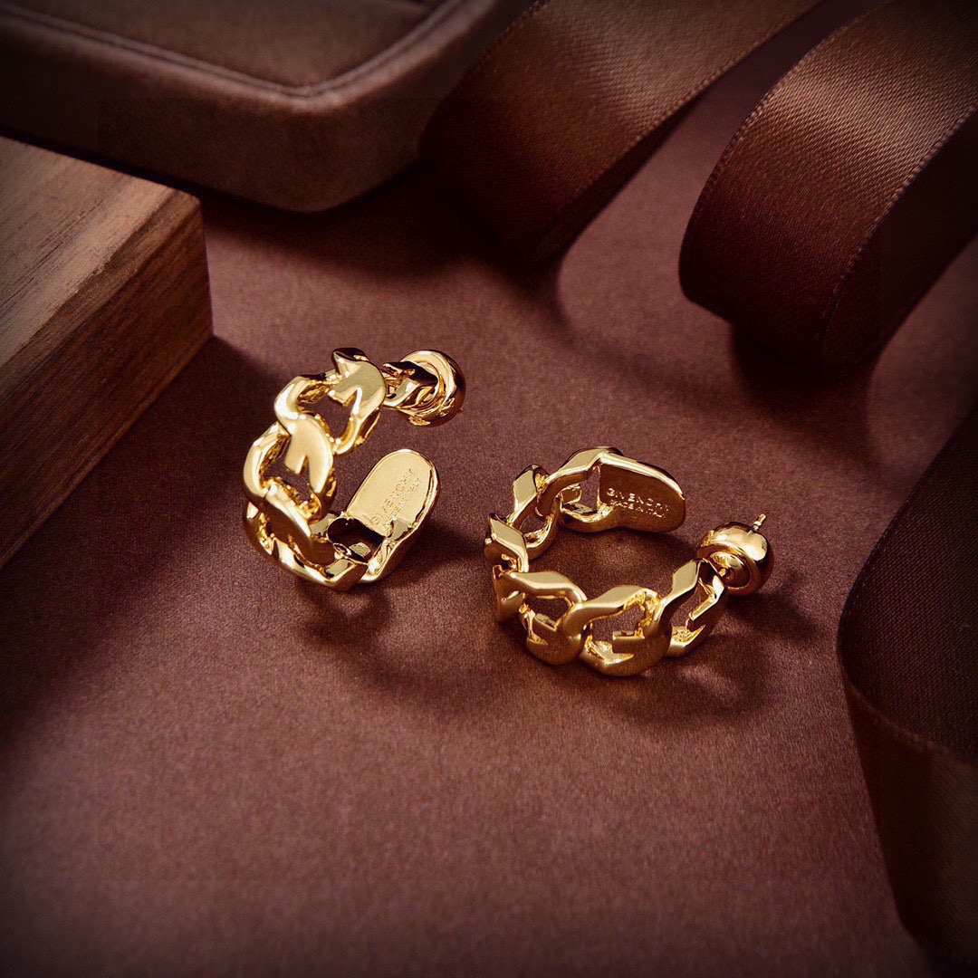 GVE006 G chain hook earring - ccjewelryacc