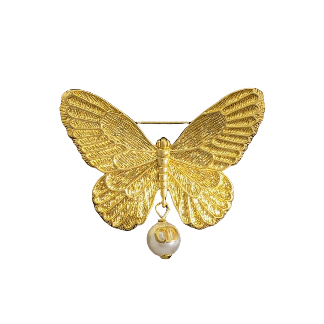 CDB055 Dior butterfly brooch pin - ccjewelryacc