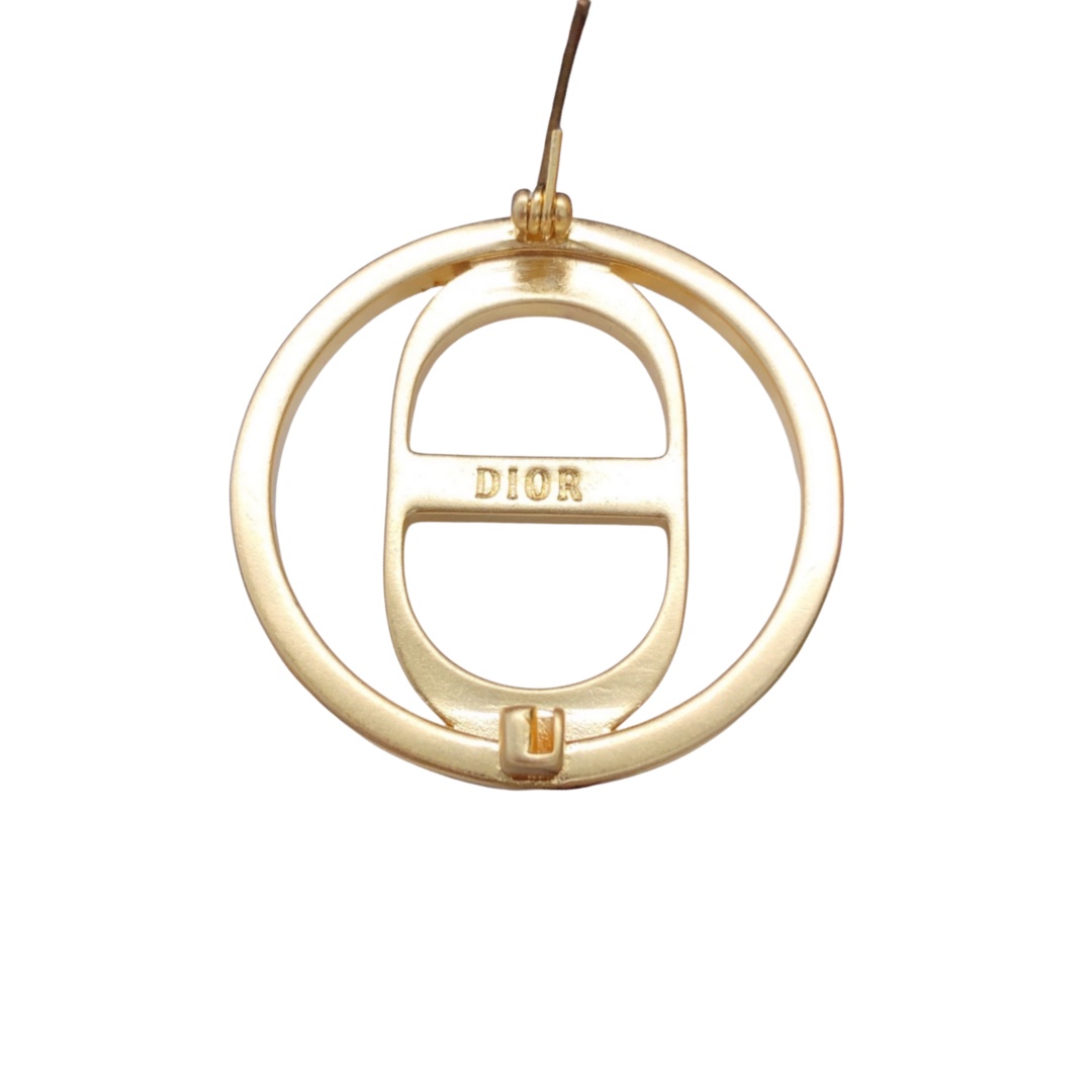 CDB051 Metal crystal  round CD brooch - ccjewelryacc