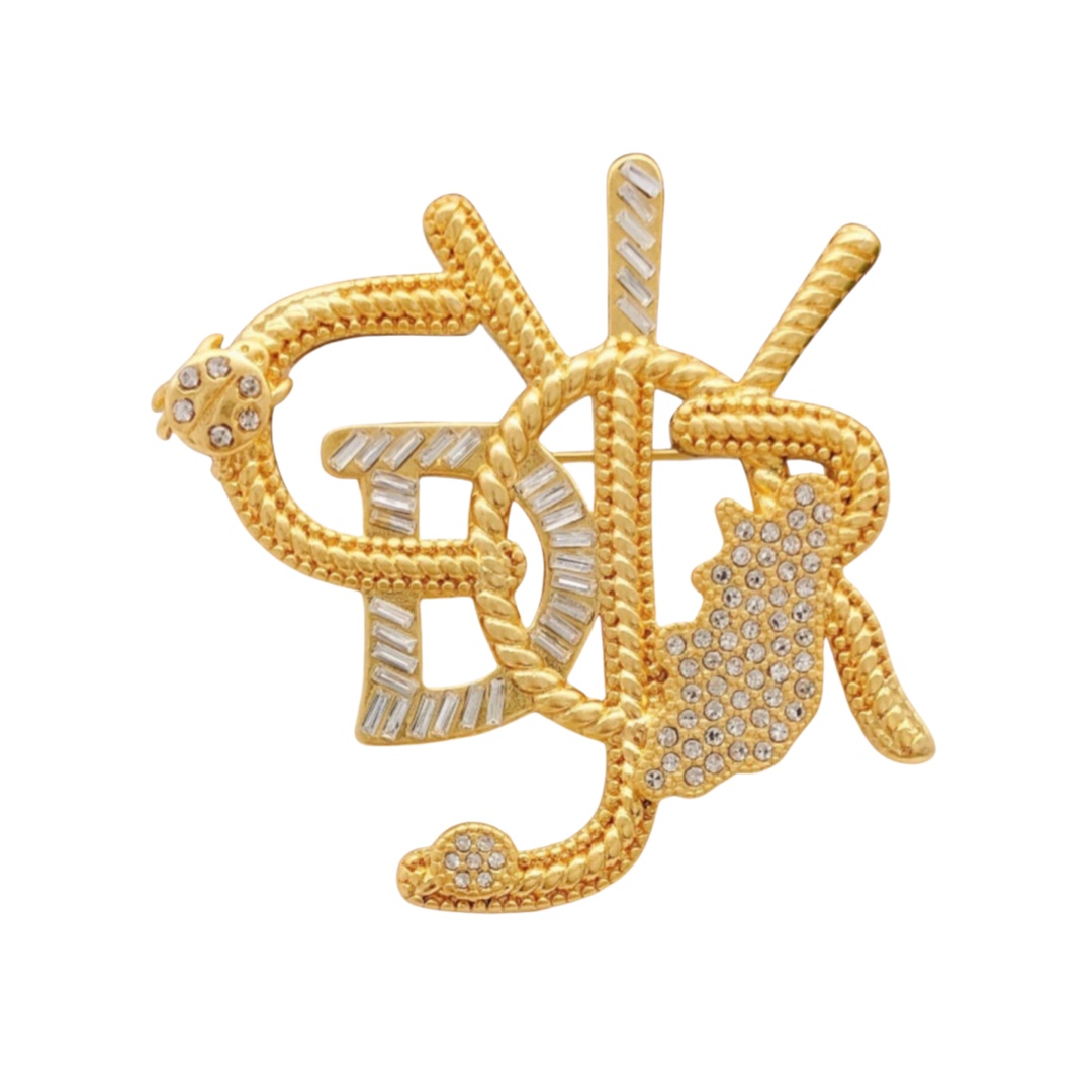 CDB054 CD brooch - ccjewelryacc