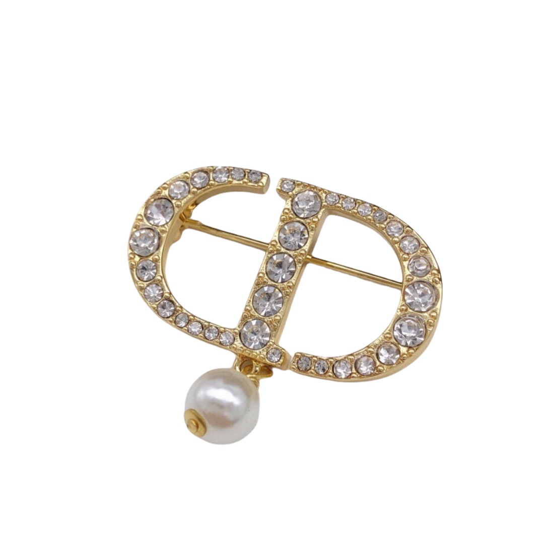 CDB024 Petit CD brooch Pin - ccjewelryacc